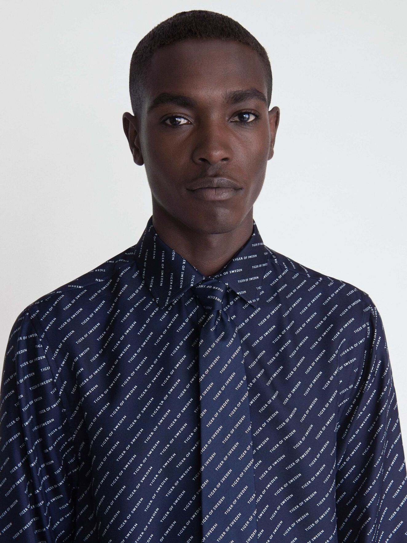 Farris Shirt in Light Ink from Tiger of Sweden Farris Shirt in Light Ink from Tiger of Sweden