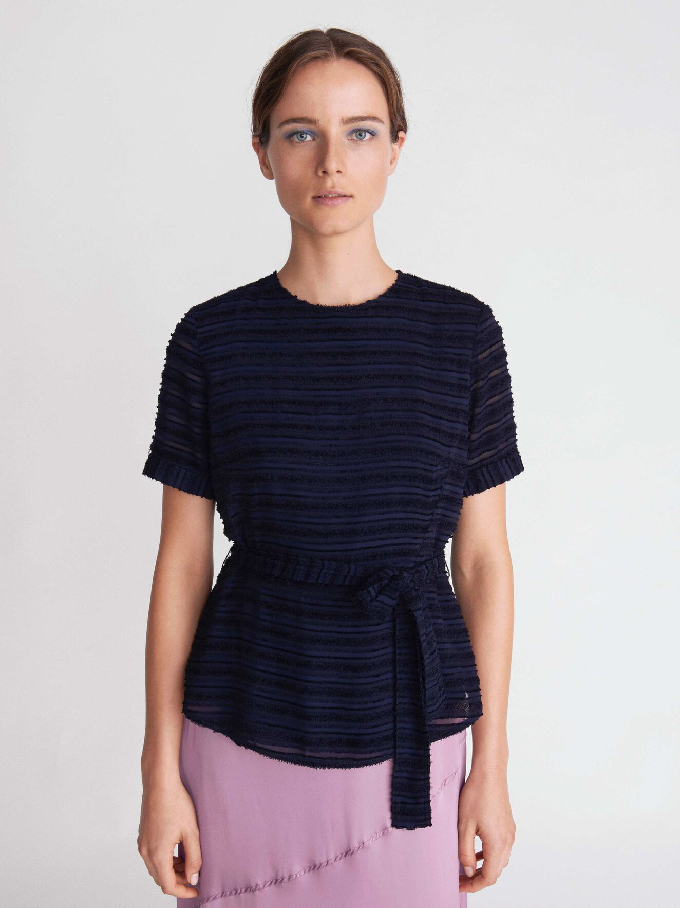 Tanessa S Top in Blue from Tiger of Sweden Tanessa S Top in Blue from Tiger of Sweden
