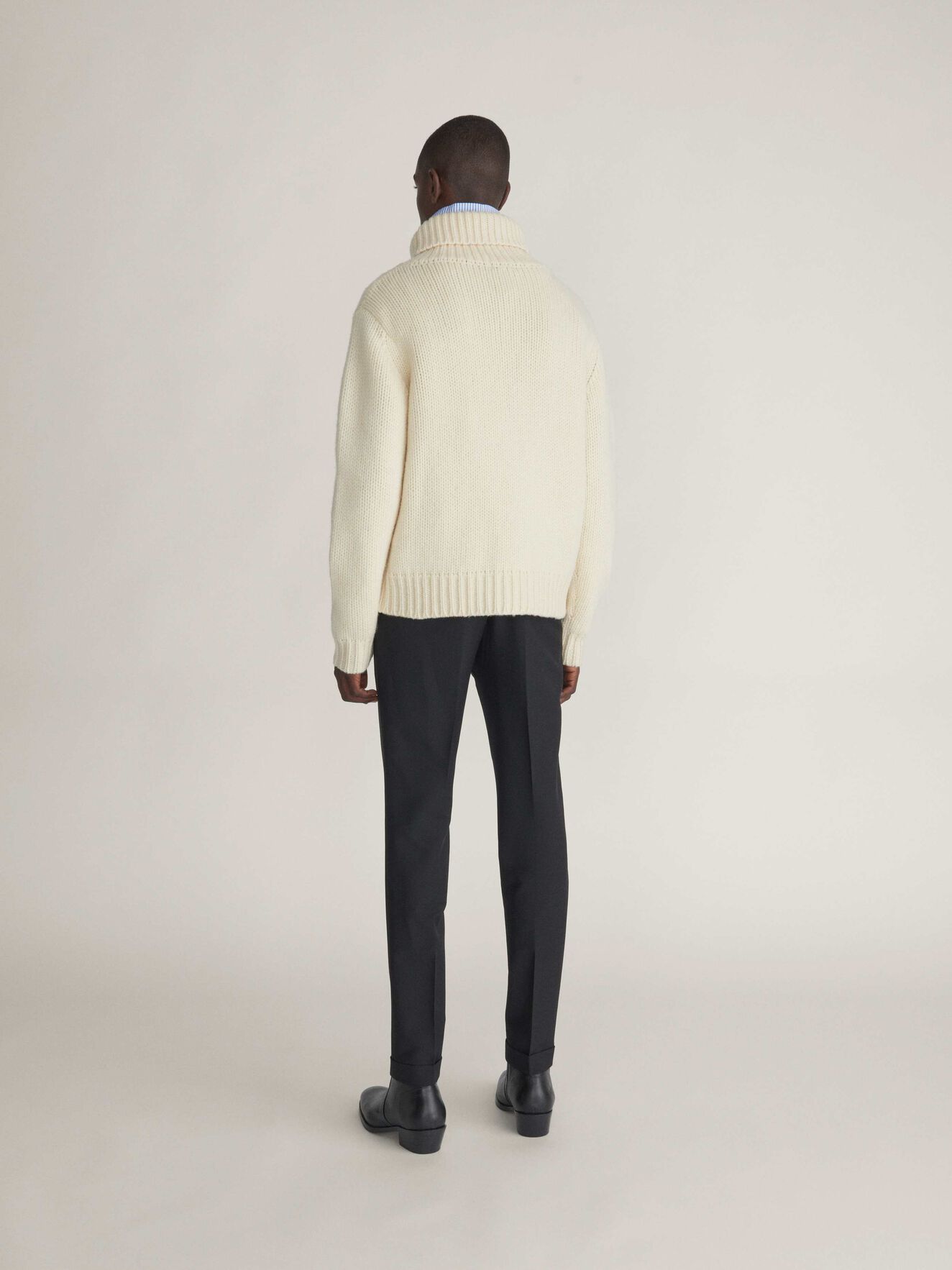 Nowell Pullover in Gardenia from Tiger of Sweden Nowell Pullover in Gardenia from Tiger of Sweden