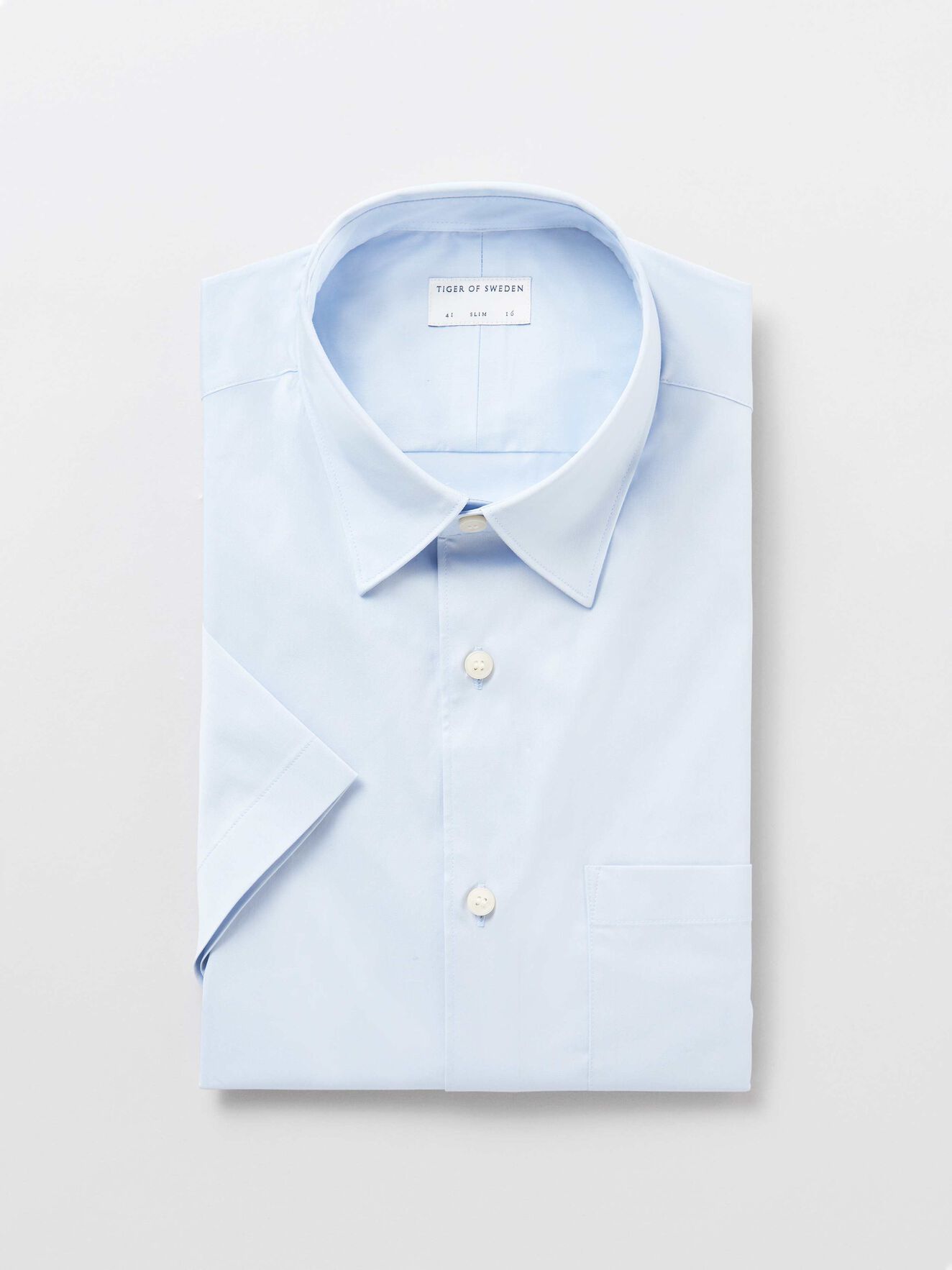 Nitor Shirt in Cloud Blue from Tiger of Sweden Nitor Shirt in Cloud Blue from Tiger of Sweden