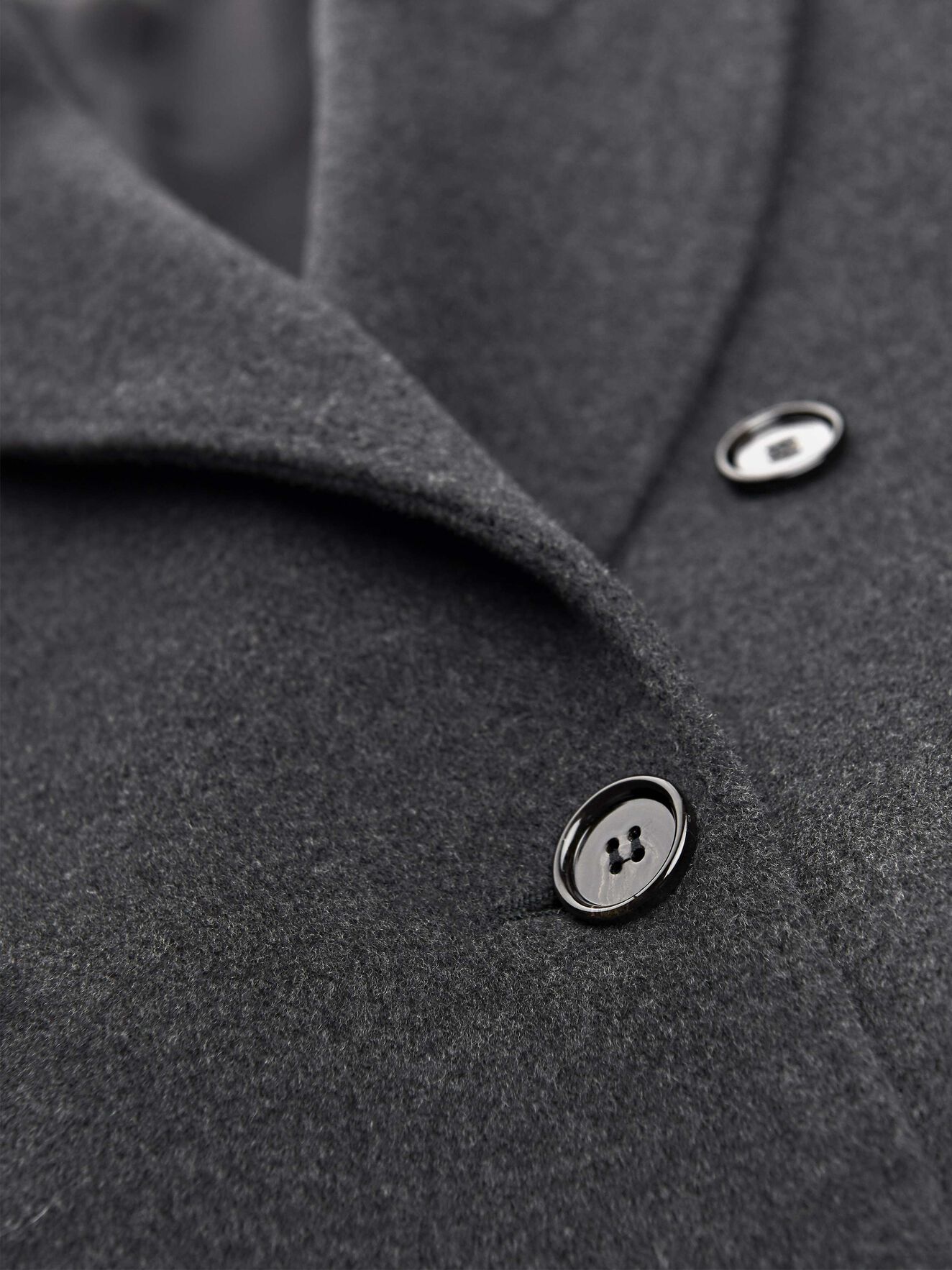 Salvia Coat in Dark grey Mel from Tiger of Sweden Salvia Coat in Dark grey Mel from Tiger of Sweden