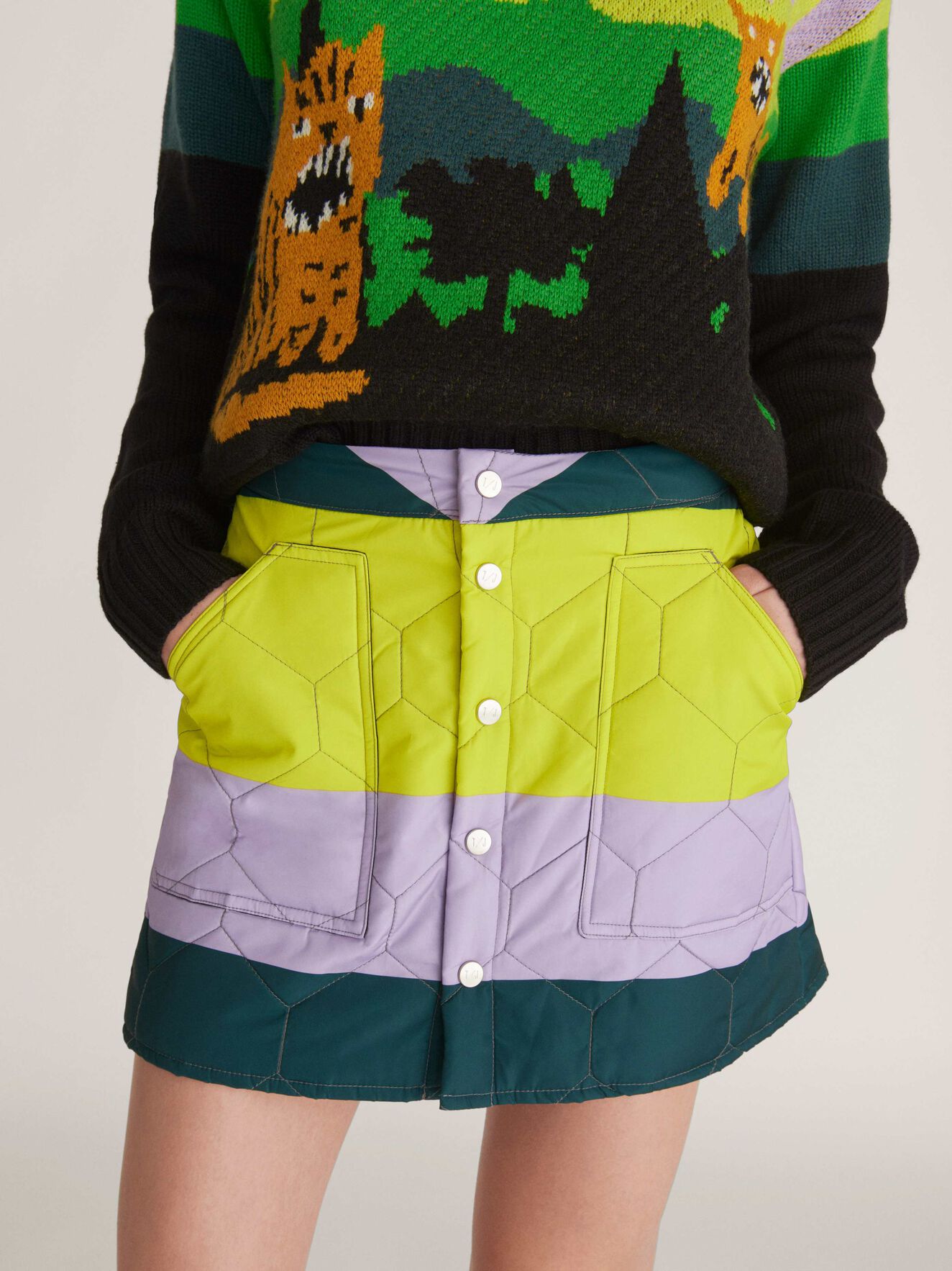 Leyli St Skirt in Pattern from Tiger of Sweden Leyli St Skirt in Pattern from Tiger of Sweden