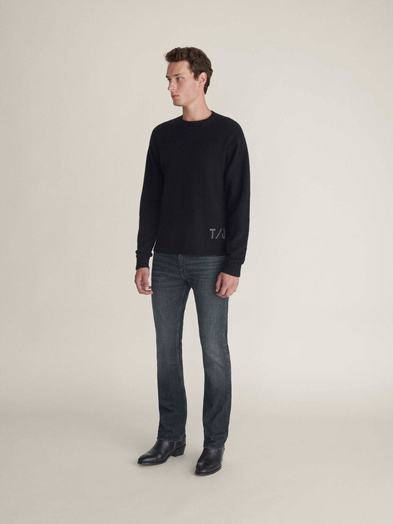Saif Pullover in Black from Tiger of Sweden Saif Pullover in Black from Tiger of Sweden