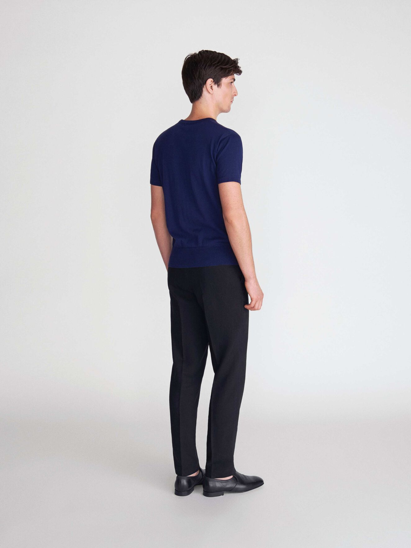 Noland Pullover in Light Ink from Tiger of Sweden Noland Pullover in Light Ink from Tiger of Sweden