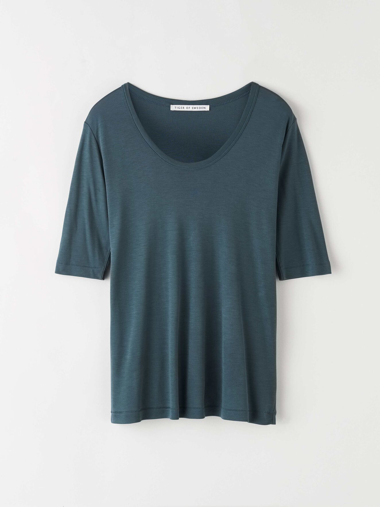 Lerna T-Shirt in Army Petrol from Tiger of Sweden Lerna T-Shirt in Army Petrol from Tiger of Sweden