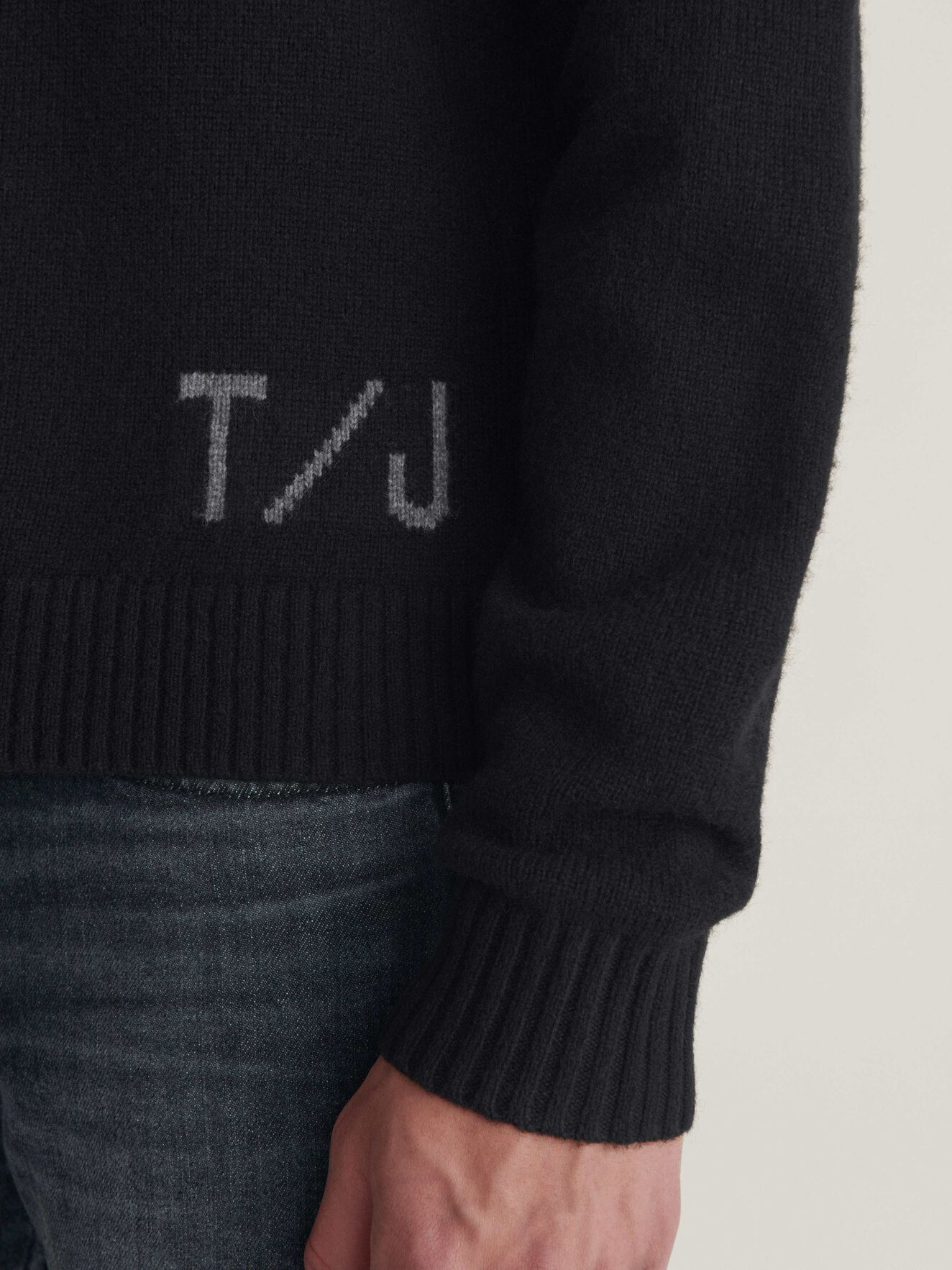 Saif Pullover in Black from Tiger of Sweden Saif Pullover in Black from Tiger of Sweden