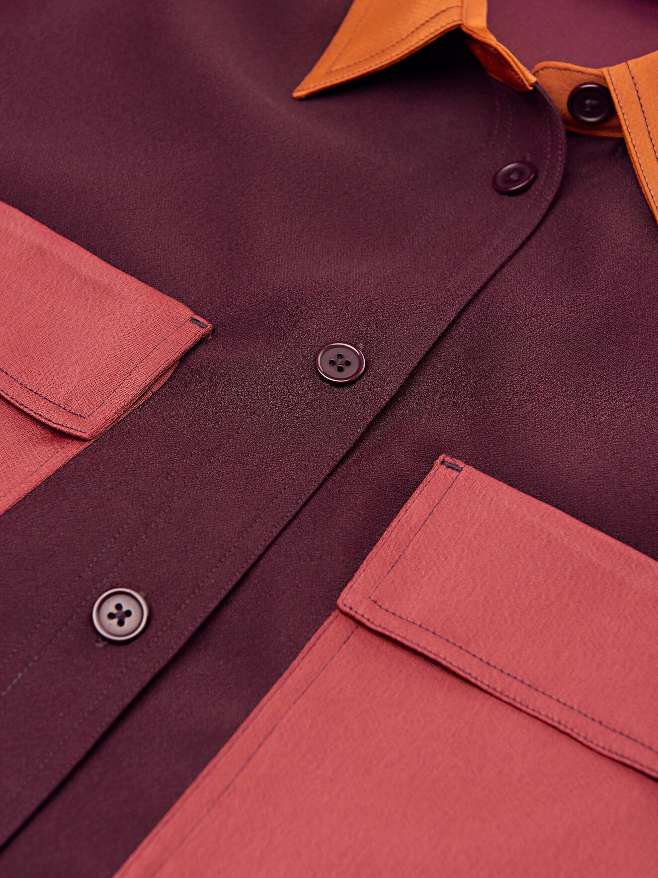 Adze Shirt Dress in Wine from Tiger of Sweden Adze Shirt Dress in Wine from Tiger of Sweden