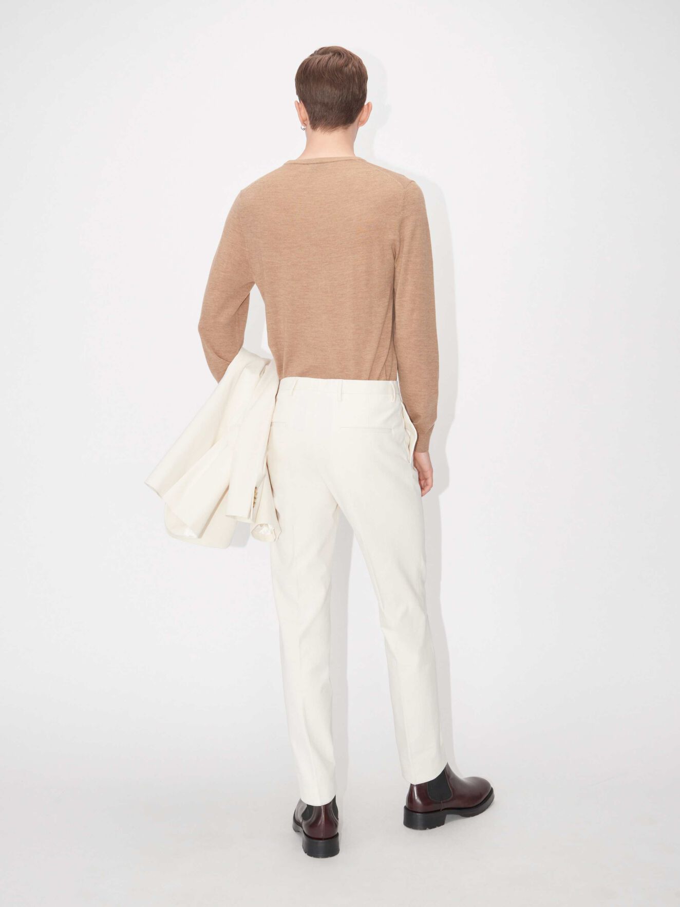 Nichols Pullover in Macchiato from Tiger of Sweden Nichols Pullover in Macchiato from Tiger of Sweden
