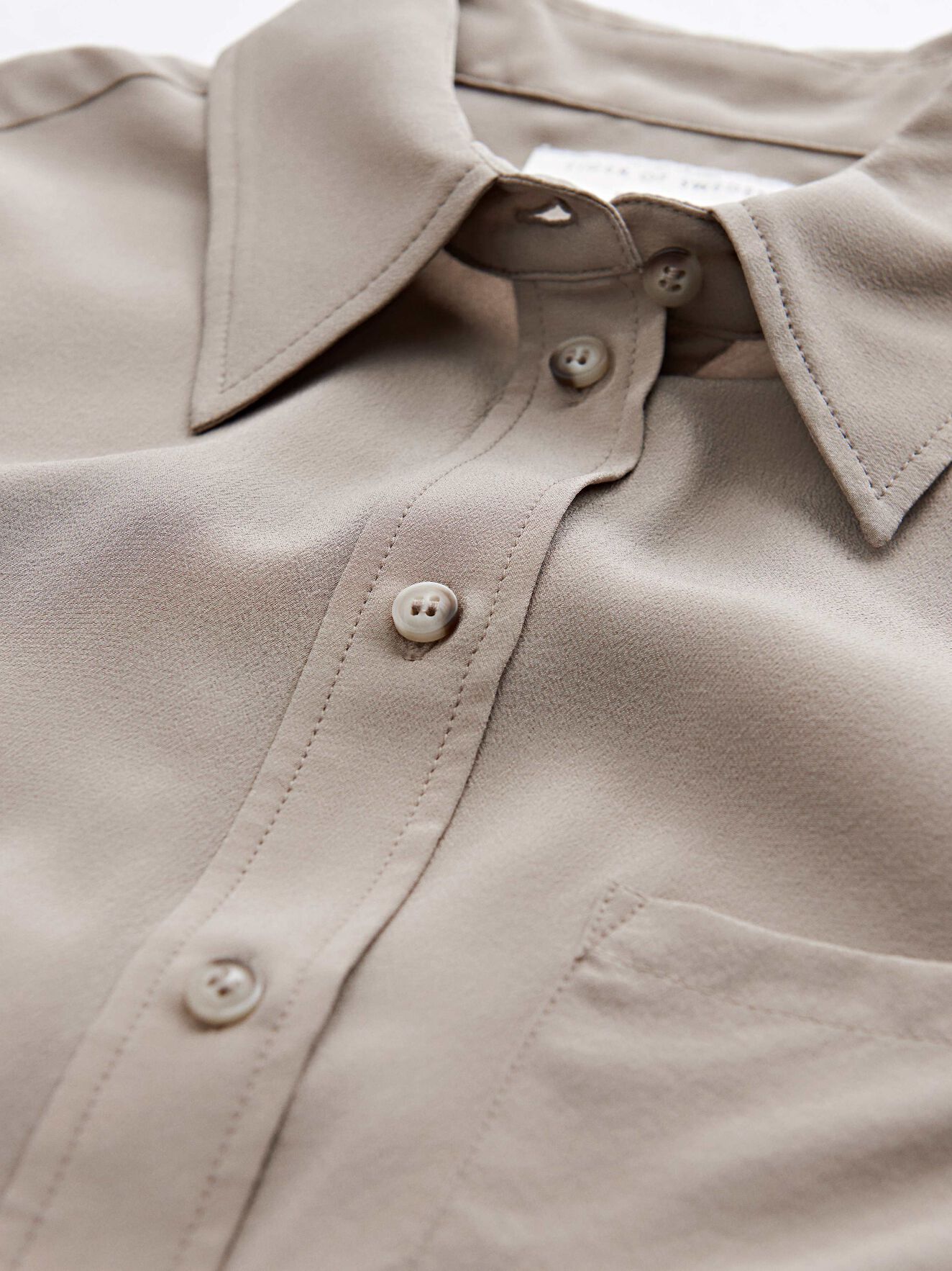 Celosa Shirt in Pale Mocha from Tiger of Sweden Celosa Shirt in Pale Mocha from Tiger of Sweden