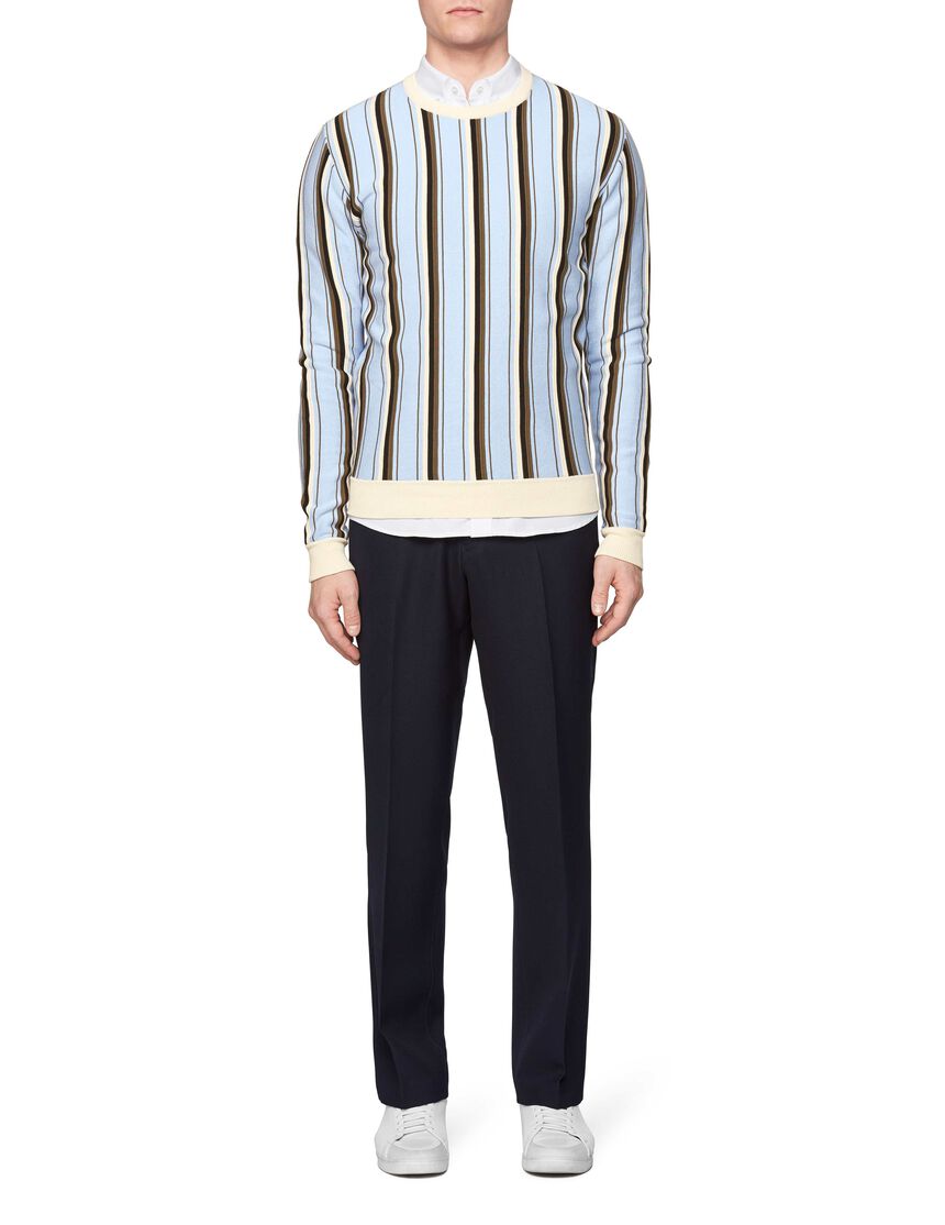 EMRYS PULLOVER in Soft White from Tiger of Sweden EMRYS PULLOVER in Soft White from Tiger of Sweden