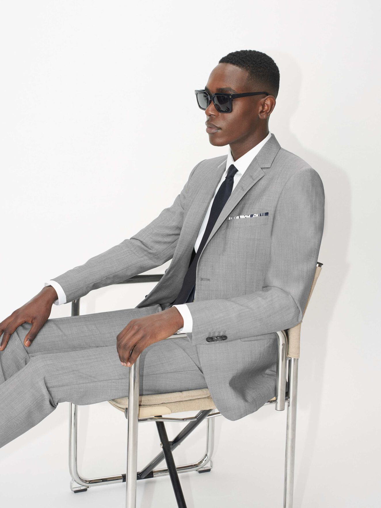 2018 Blazer in Light grey melange from Tiger of Sweden 2018 Blazer in Light grey melange from Tiger of Sweden