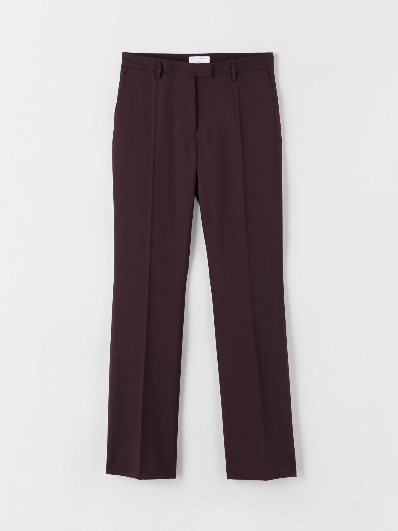 Pantalon Pansie in Wine from Tiger of Sweden Pantalon Pansie in Wine from Tiger of Sweden