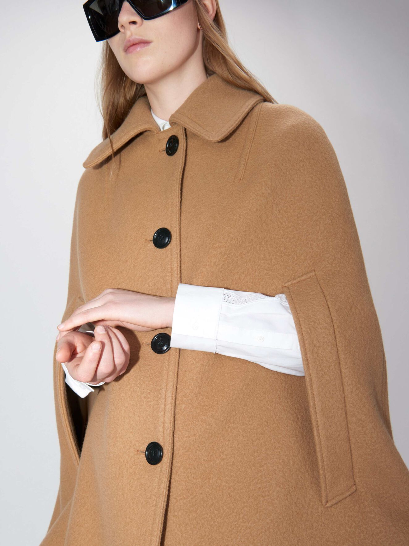 Cuckoo Coat in Camel from Tiger of Sweden Cuckoo Coat in Camel from Tiger of Sweden