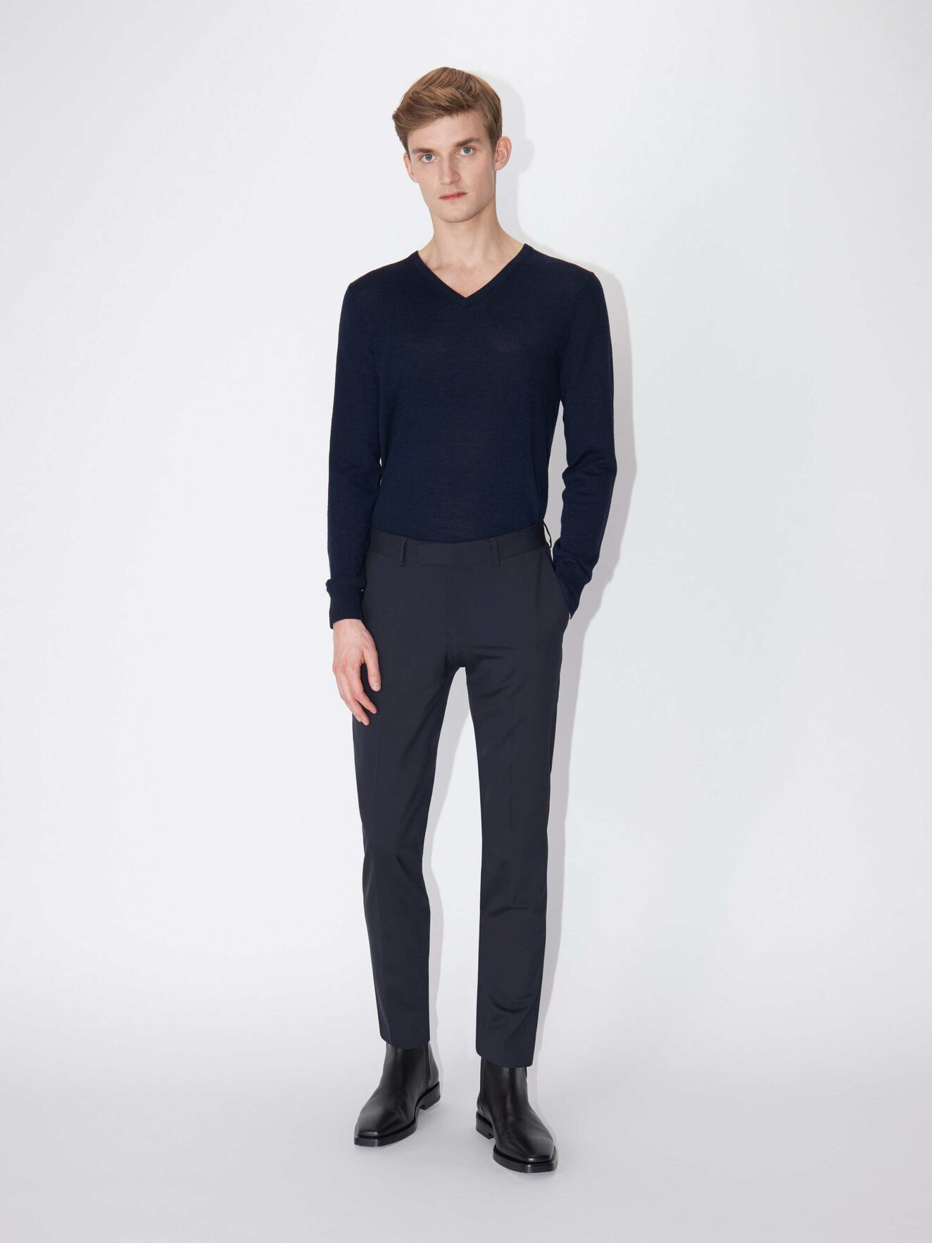 Rael Pullover in Light Ink from Tiger of Sweden Rael Pullover in Light Ink from Tiger of Sweden