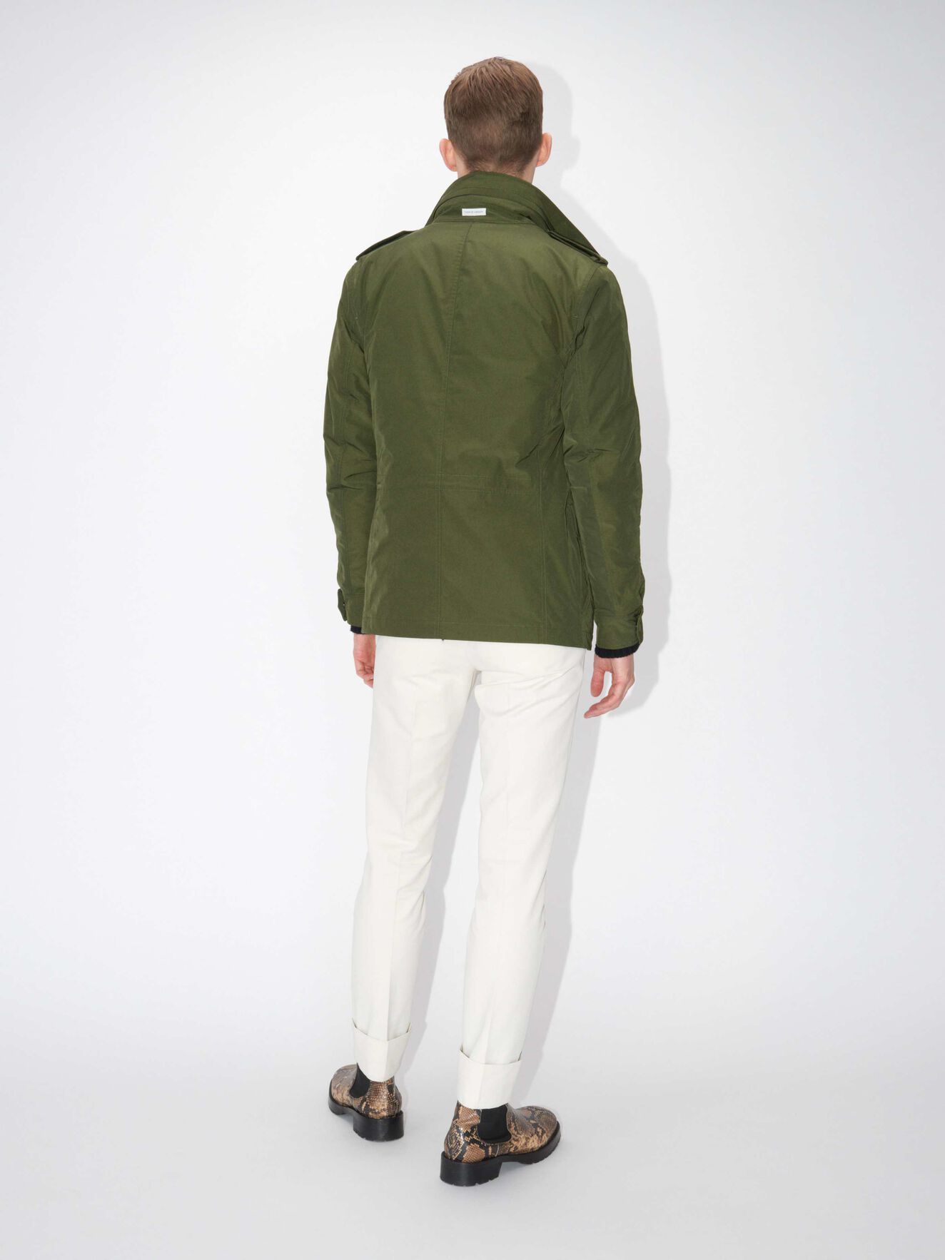 Ossien Jacket in Military Green from Tiger of Sweden Ossien Jacket in Military Green from Tiger of Sweden
