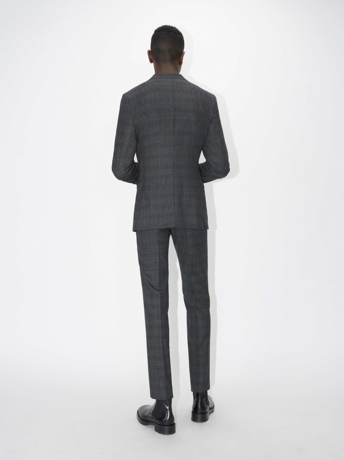 Blazer Jarl Ula in Dark grey Mel from Tiger of Sweden Blazer Jarl Ula in Dark grey Mel from Tiger of Sweden