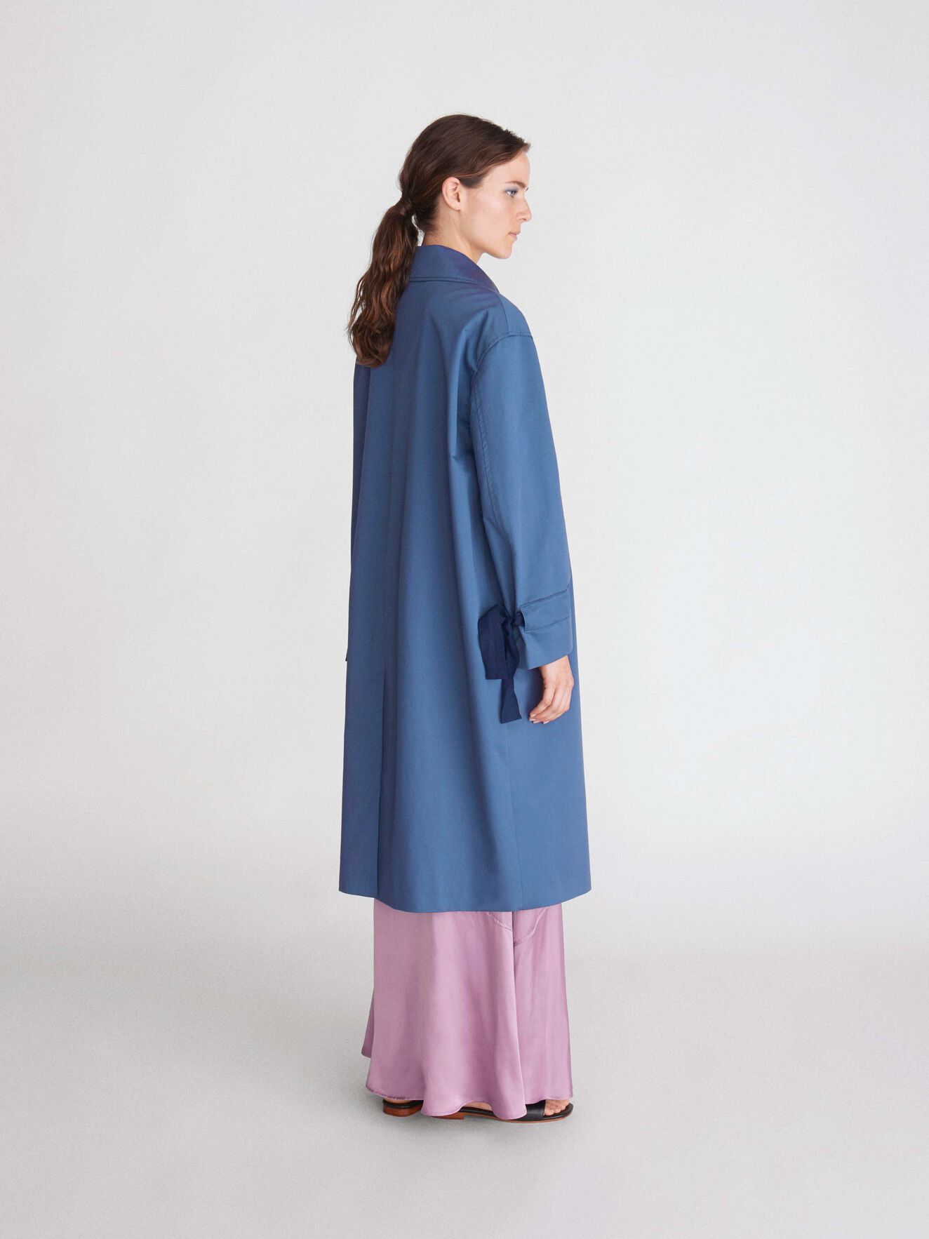 Agit Coat in Soft blue from Tiger of Sweden Agit Coat in Soft blue from Tiger of Sweden