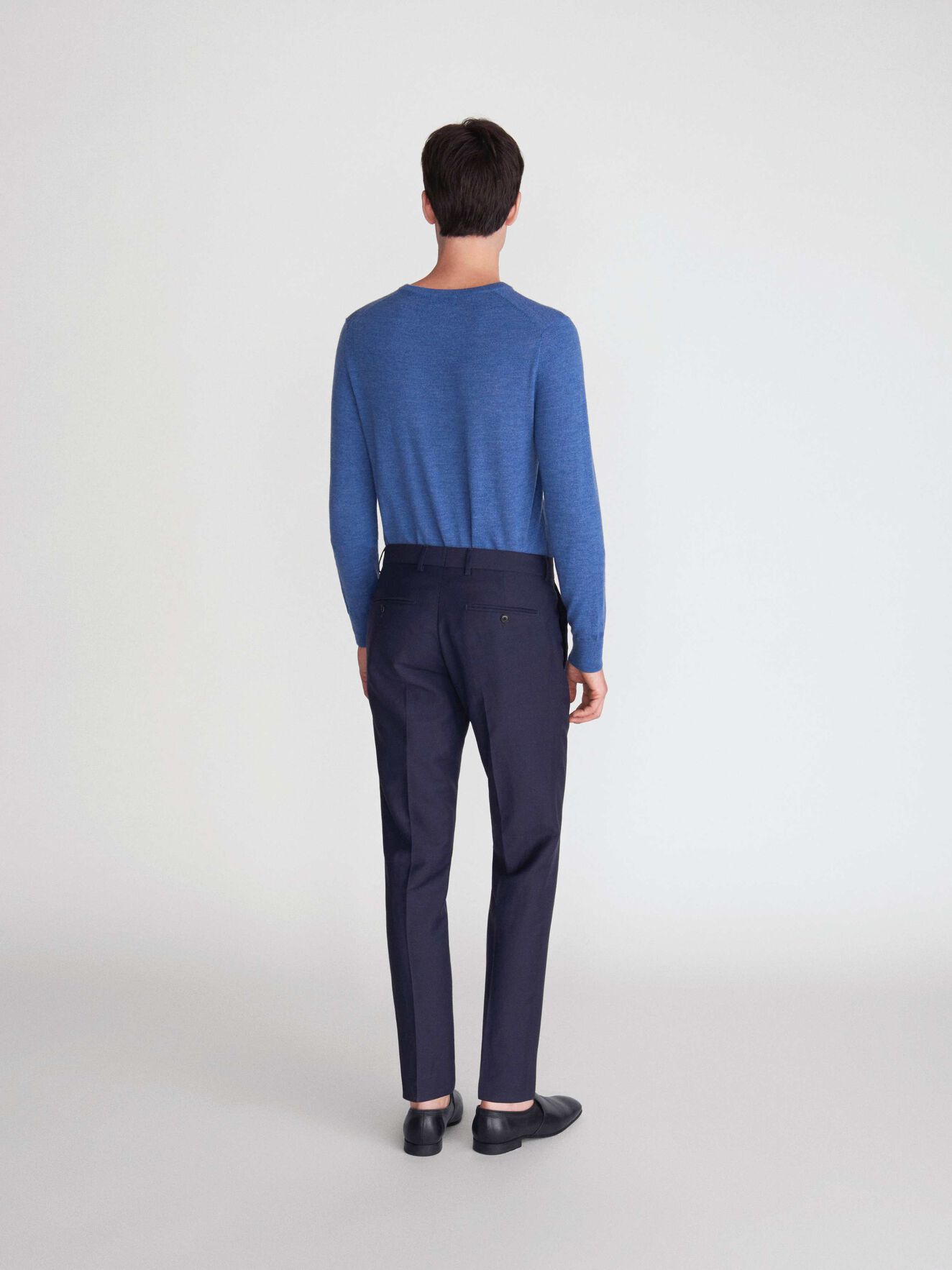 Nichols Pullover in Soft blue from Tiger of Sweden Nichols Pullover in Soft blue from Tiger of Sweden