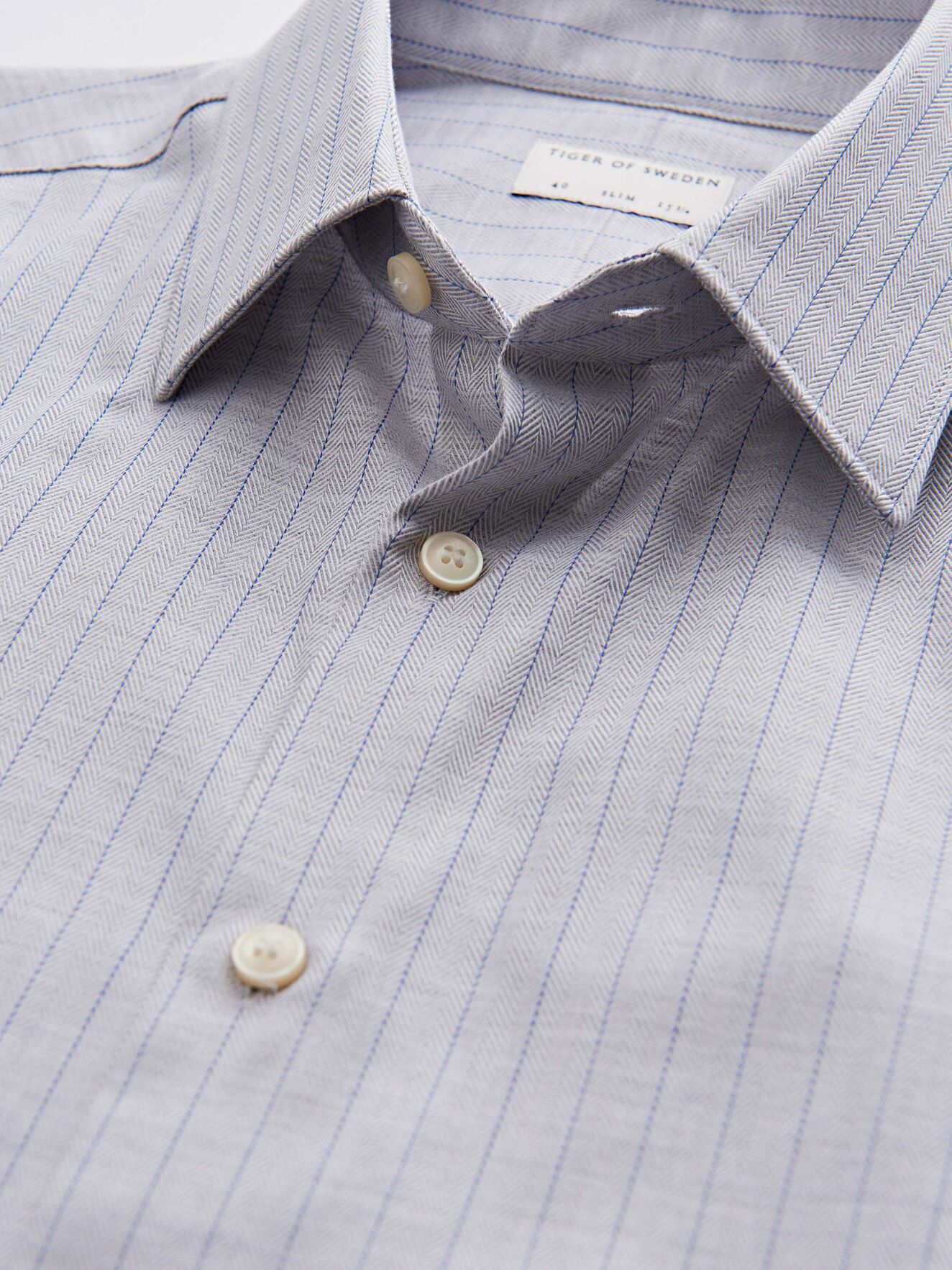 Farrell Shirt in Monument from Tiger of Sweden Farrell Shirt in Monument from Tiger of Sweden