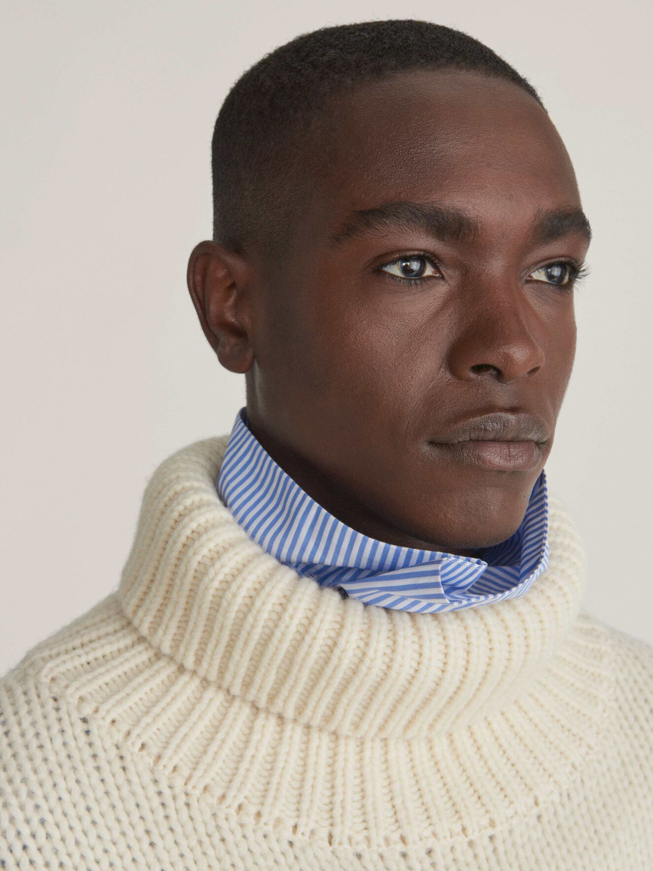 Nowell Pullover in Gardenia from Tiger of Sweden Nowell Pullover in Gardenia from Tiger of Sweden