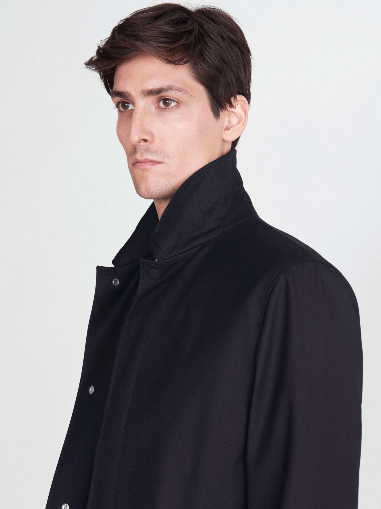 Clifland Coat in Black from Tiger of Sweden Clifland Coat in Black from Tiger of Sweden