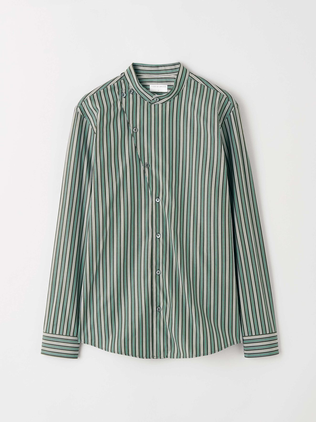 Lamina Shirt in Dark Green from Tiger of Sweden Lamina Shirt in Dark Green from Tiger of Sweden