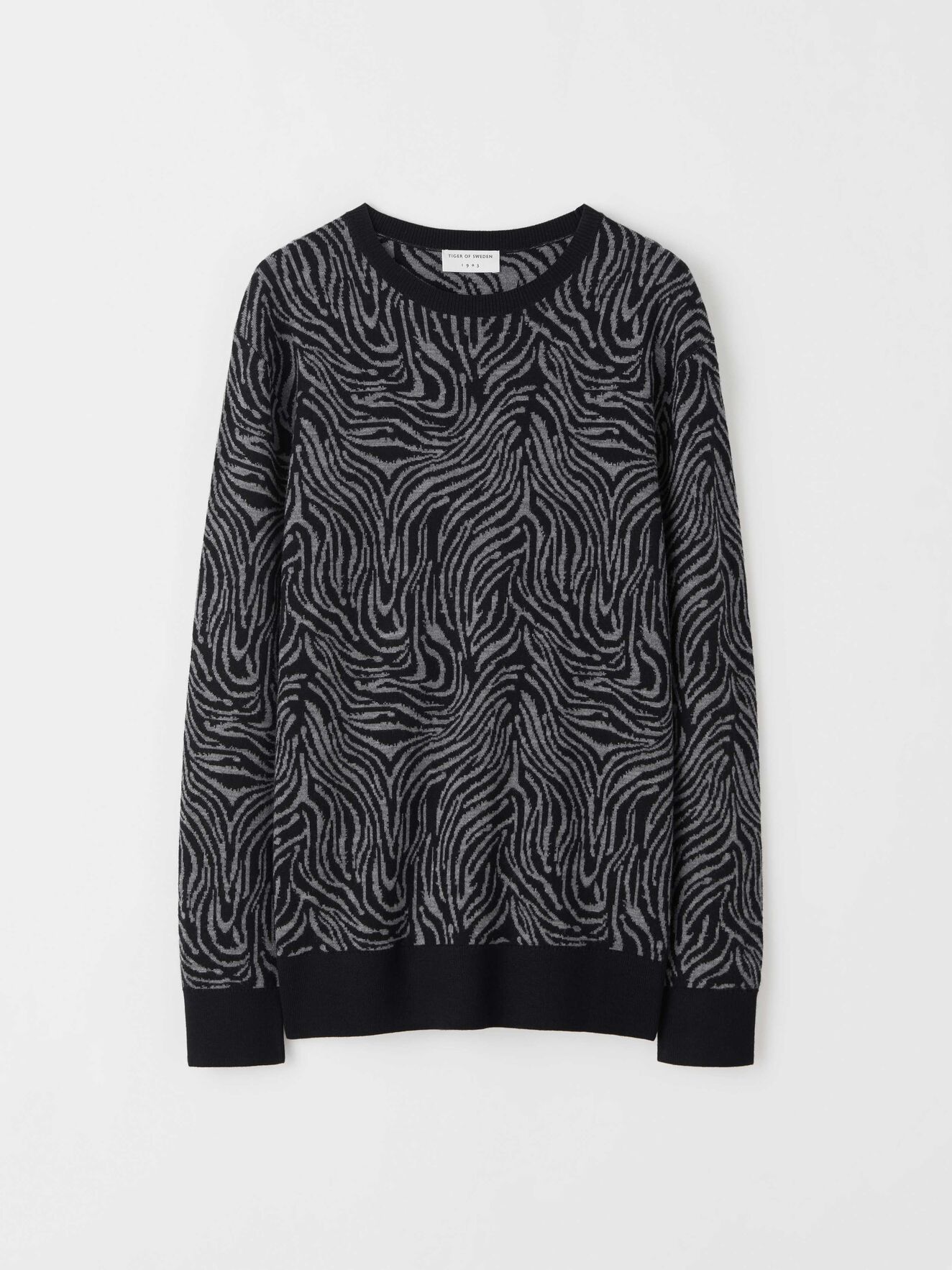 Nylan P Pullover in Black from Tiger of Sweden Nylan P Pullover in Black from Tiger of Sweden