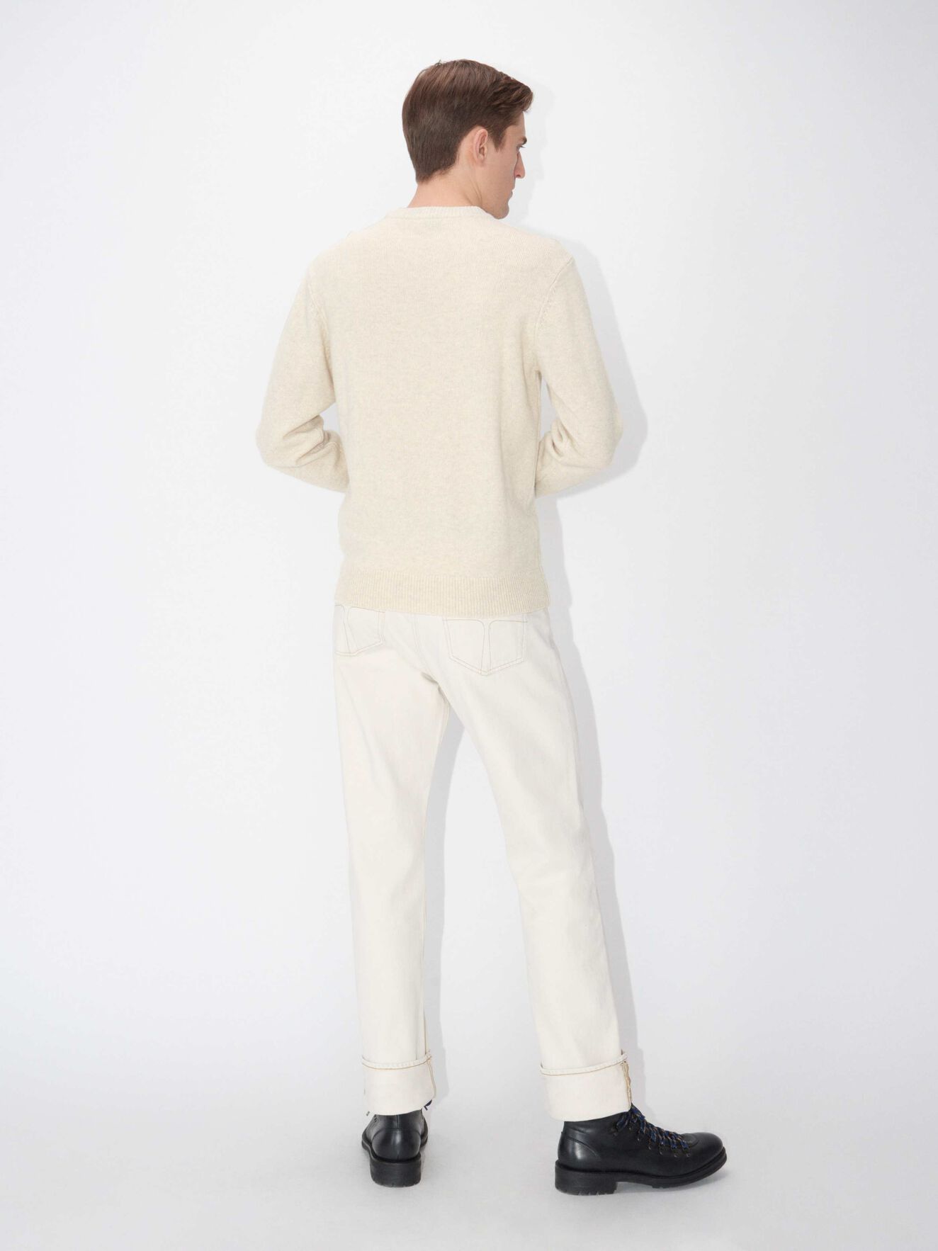 Aint Pullover in Birch Bark from Tiger of Sweden Aint Pullover in Birch Bark from Tiger of Sweden