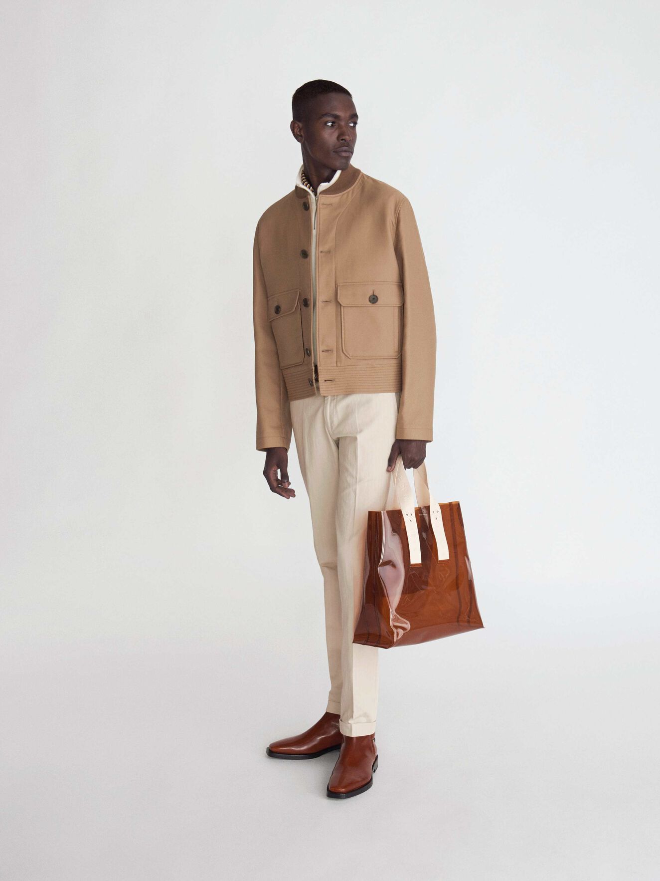 Tund Bag in Cognac from Tiger of Sweden Tund Bag in Cognac from Tiger of Sweden
