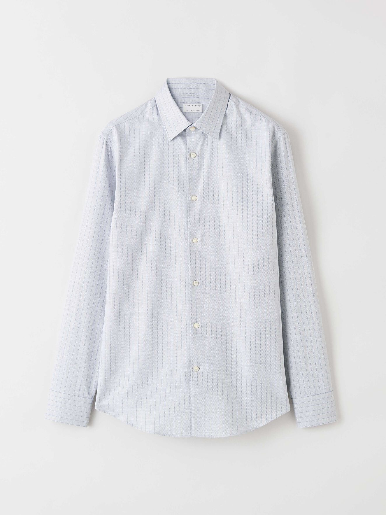 Farrell Shirt in Monument from Tiger of Sweden Farrell Shirt in Monument from Tiger of Sweden