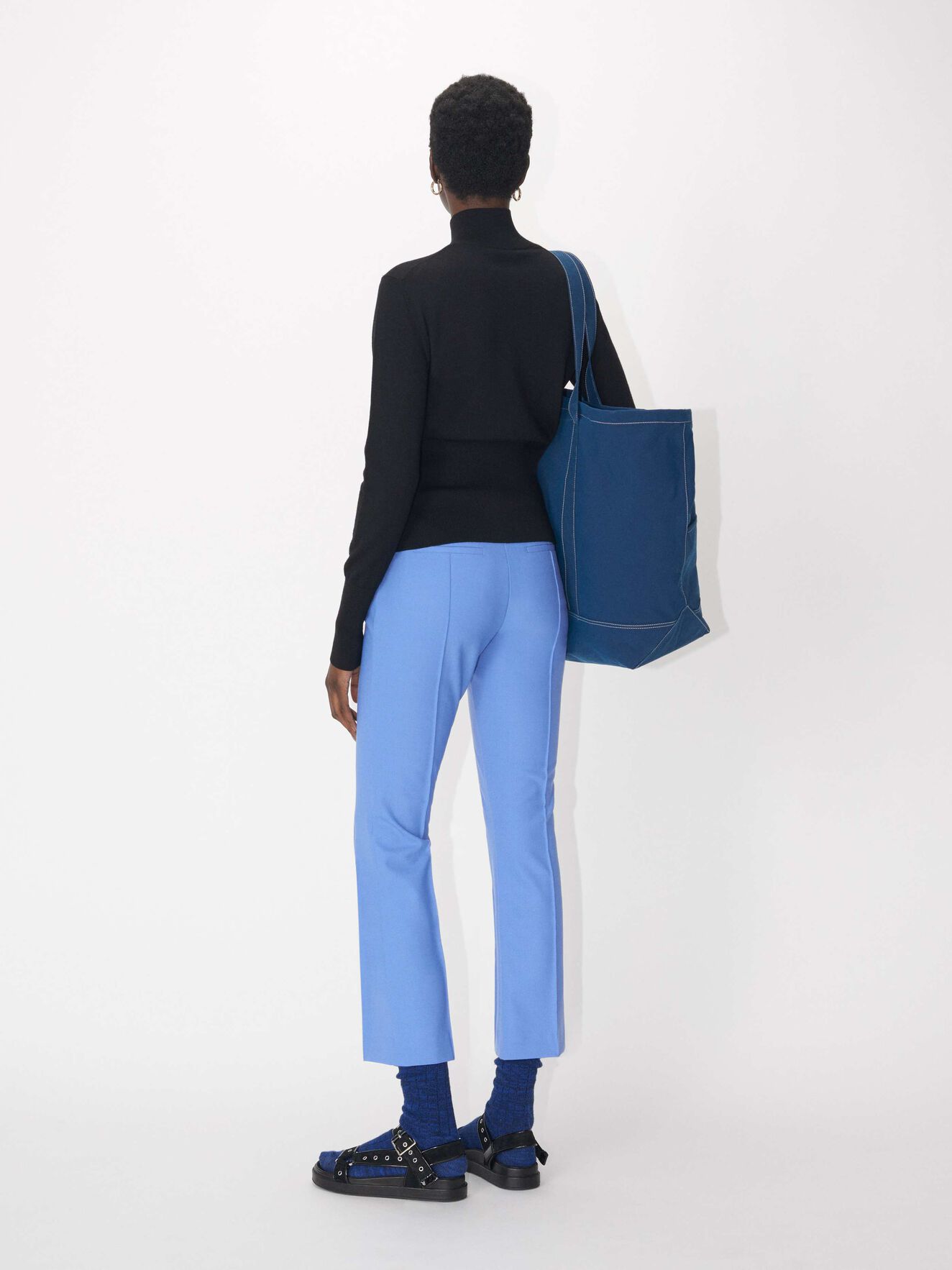 Bari W Trousers in Clear Blue from Tiger of Sweden Bari W Trousers in Clear Blue from Tiger of Sweden