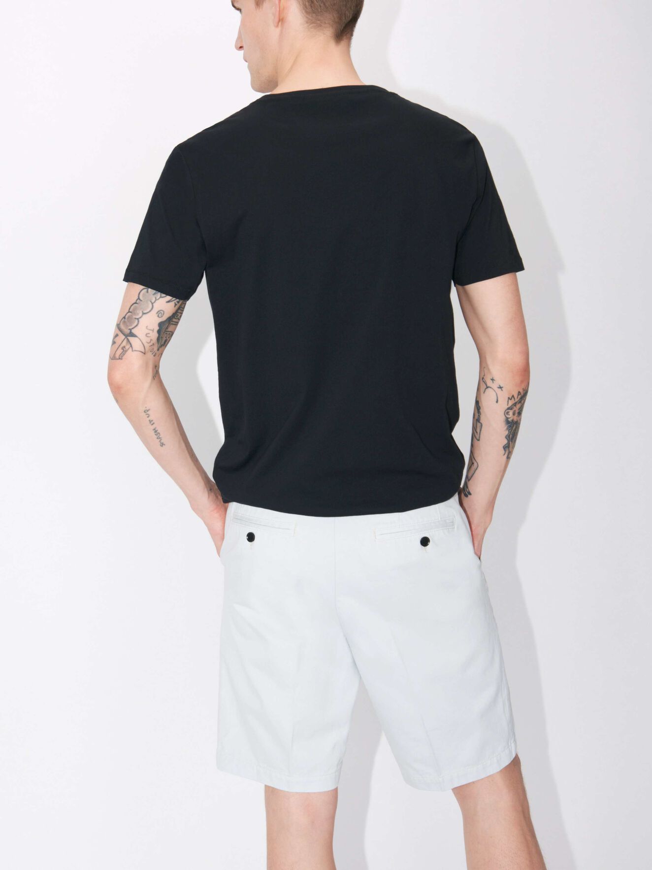 Easty Shorts in Ivory from Tiger of Sweden Easty Shorts in Ivory from Tiger of Sweden