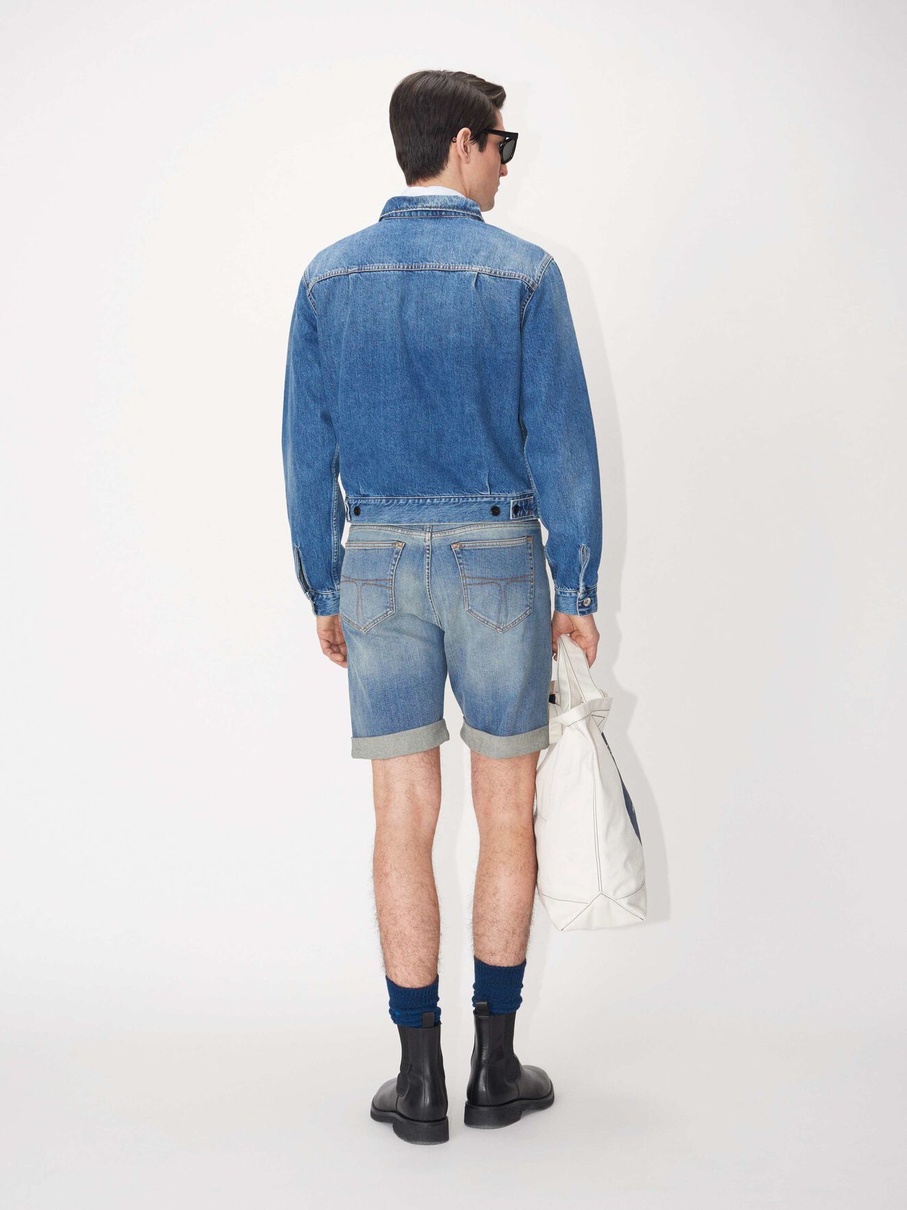 Blouson Ry Zip in Dust blue from Tiger of Sweden Blouson Ry Zip in Dust blue from Tiger of Sweden