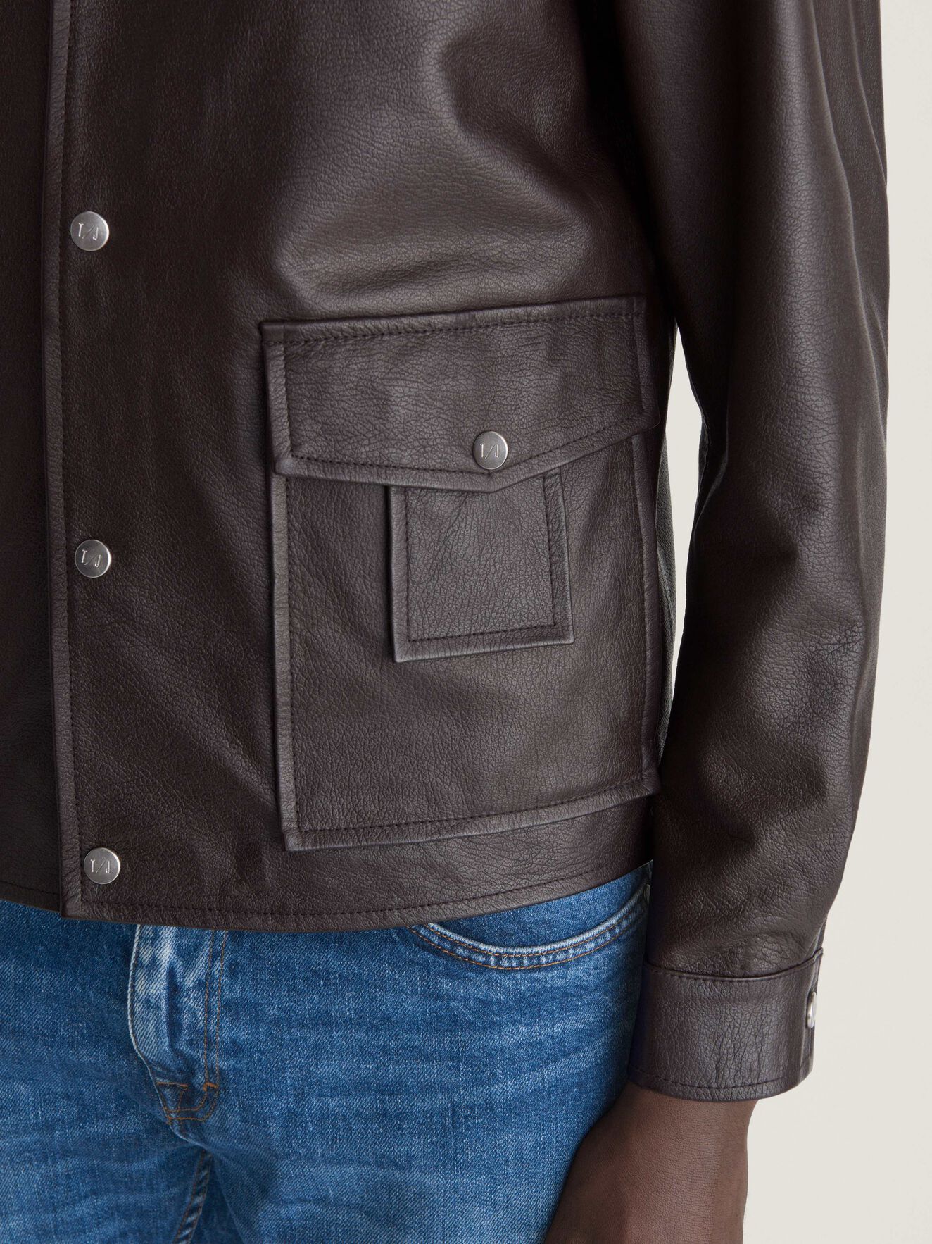 Duha Jacket in Chocolate Torte from Tiger of Sweden Duha Jacket in Chocolate Torte from Tiger of Sweden