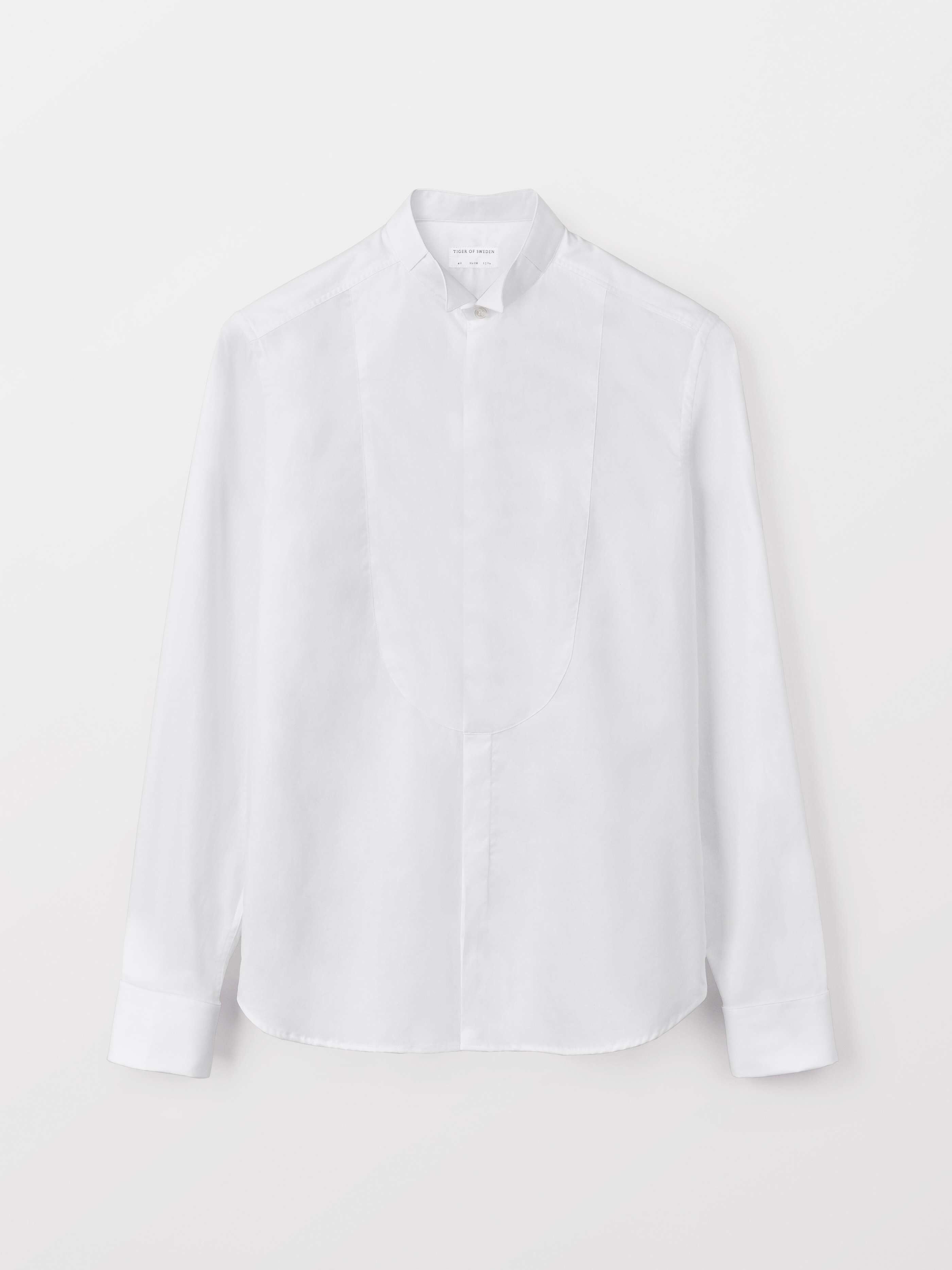 Pure white shirt for men clearance