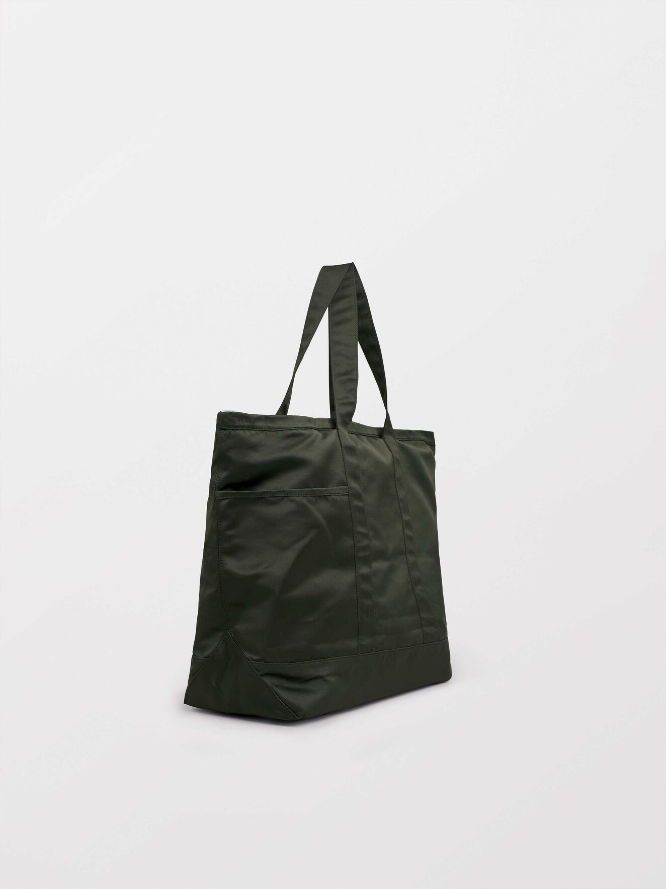 Drop S Tote in Dark green from Tiger of Sweden Drop S Tote in Dark green from Tiger of Sweden