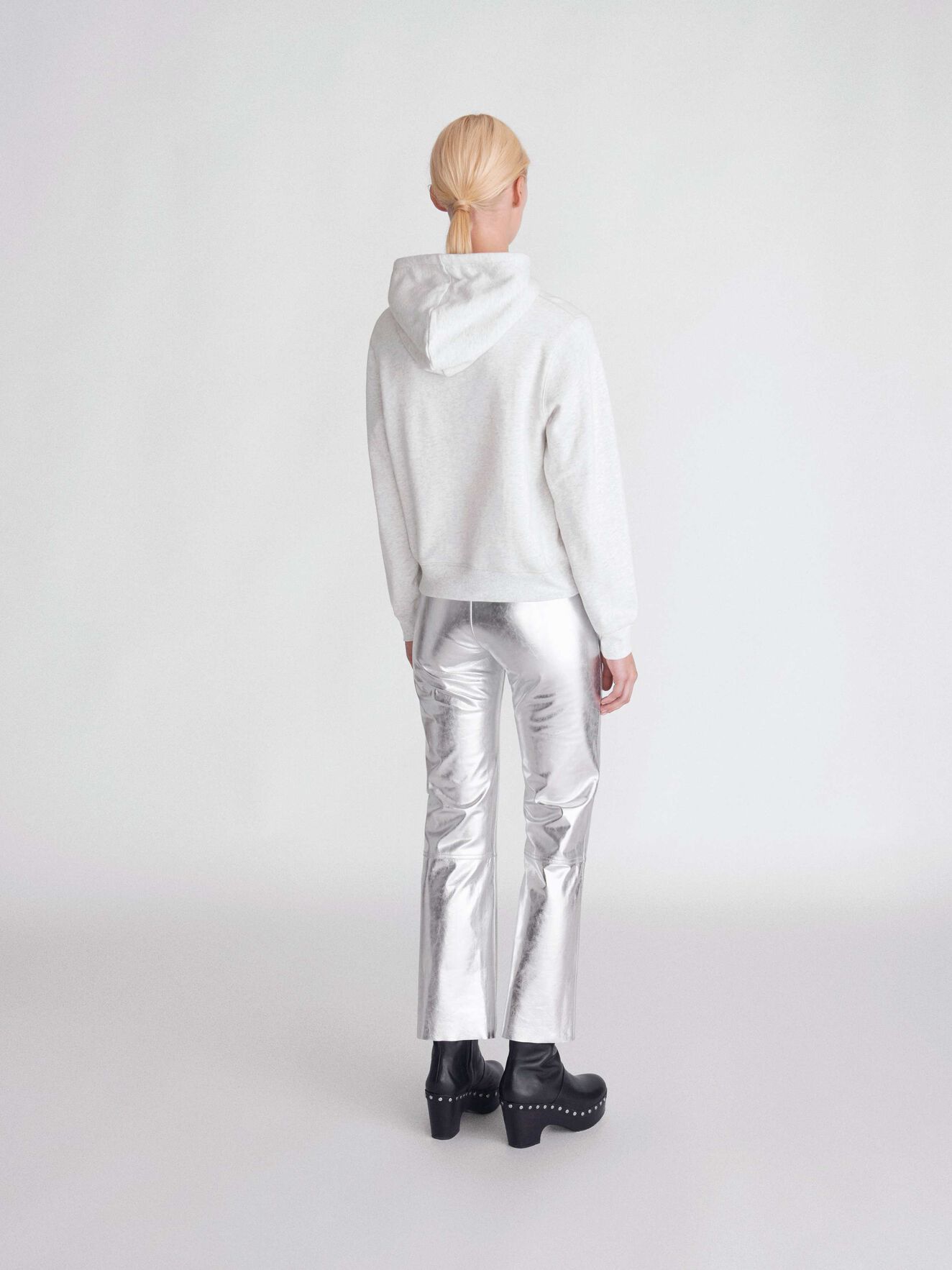 Optic Hoodie in White Light from Tiger of Sweden Optic Hoodie in White Light from Tiger of Sweden