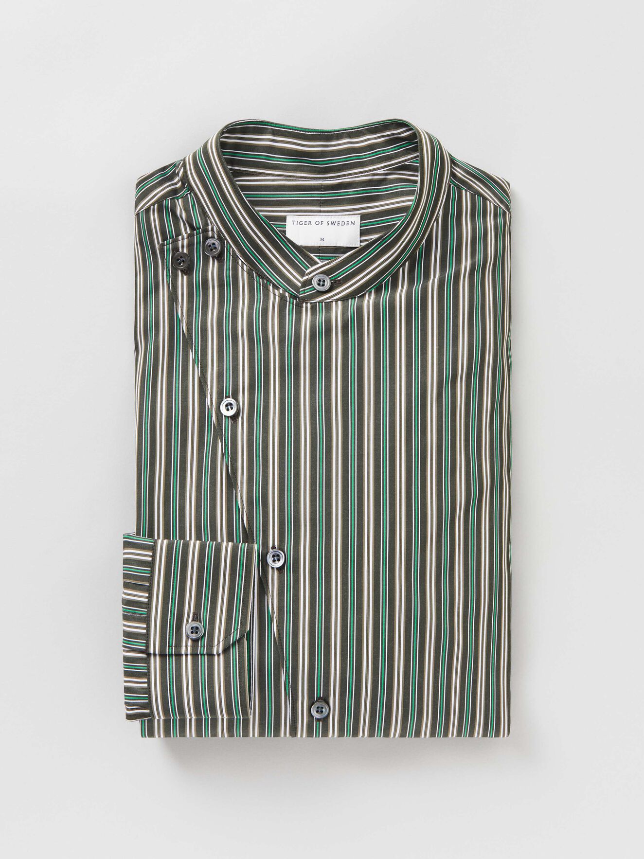 Lamina Shirt in Dark Green from Tiger of Sweden Lamina Shirt in Dark Green from Tiger of Sweden