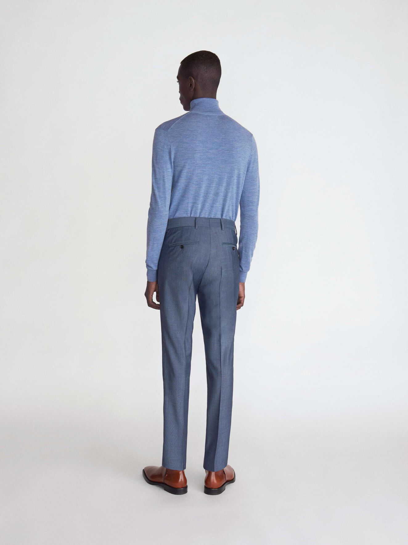 Nevile Pullover in Soft blue from Tiger of Sweden Nevile Pullover in Soft blue from Tiger of Sweden