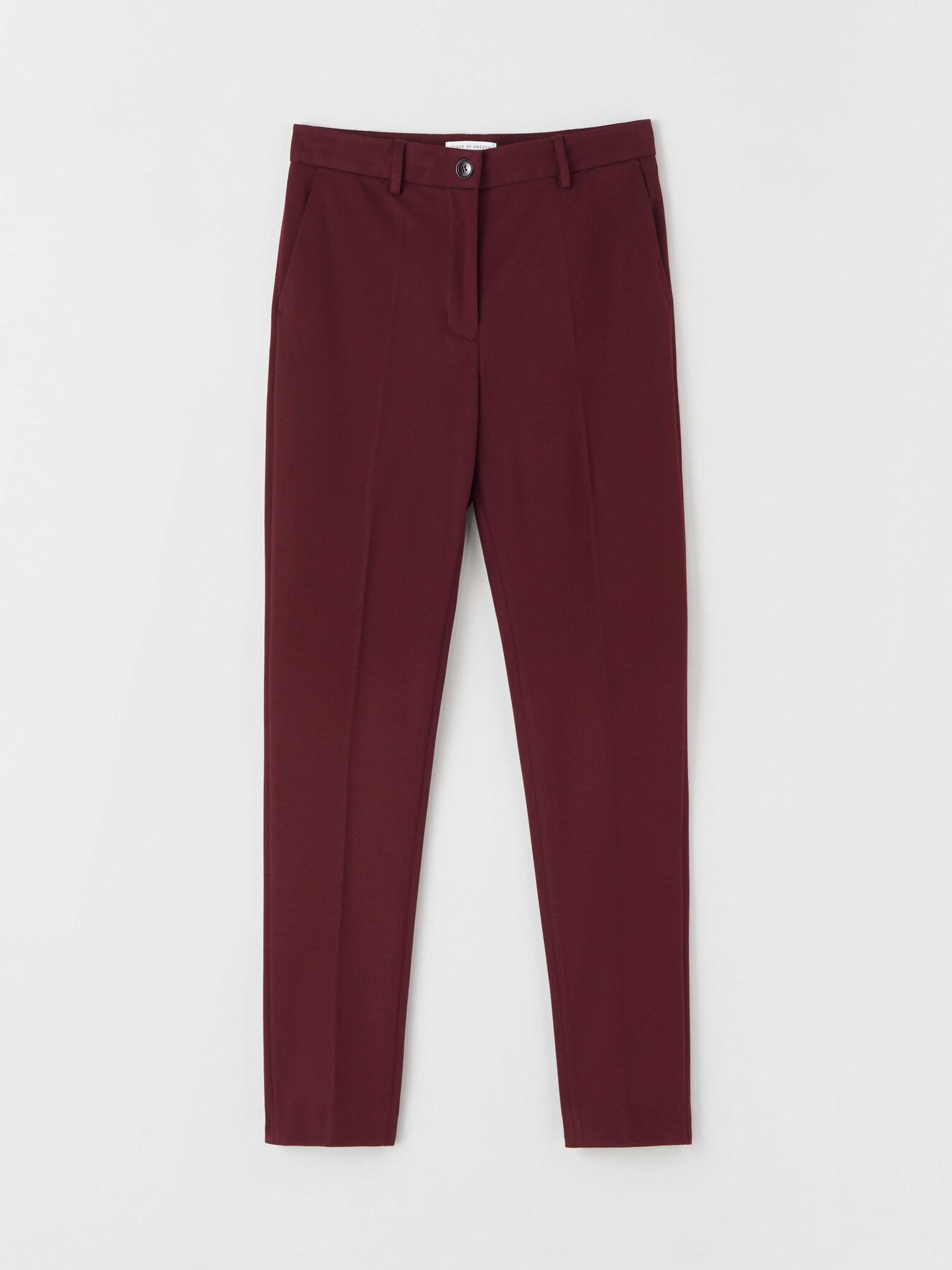 Bloss Trousers in Wine from Tiger of Sweden Bloss Trousers in Wine from Tiger of Sweden
