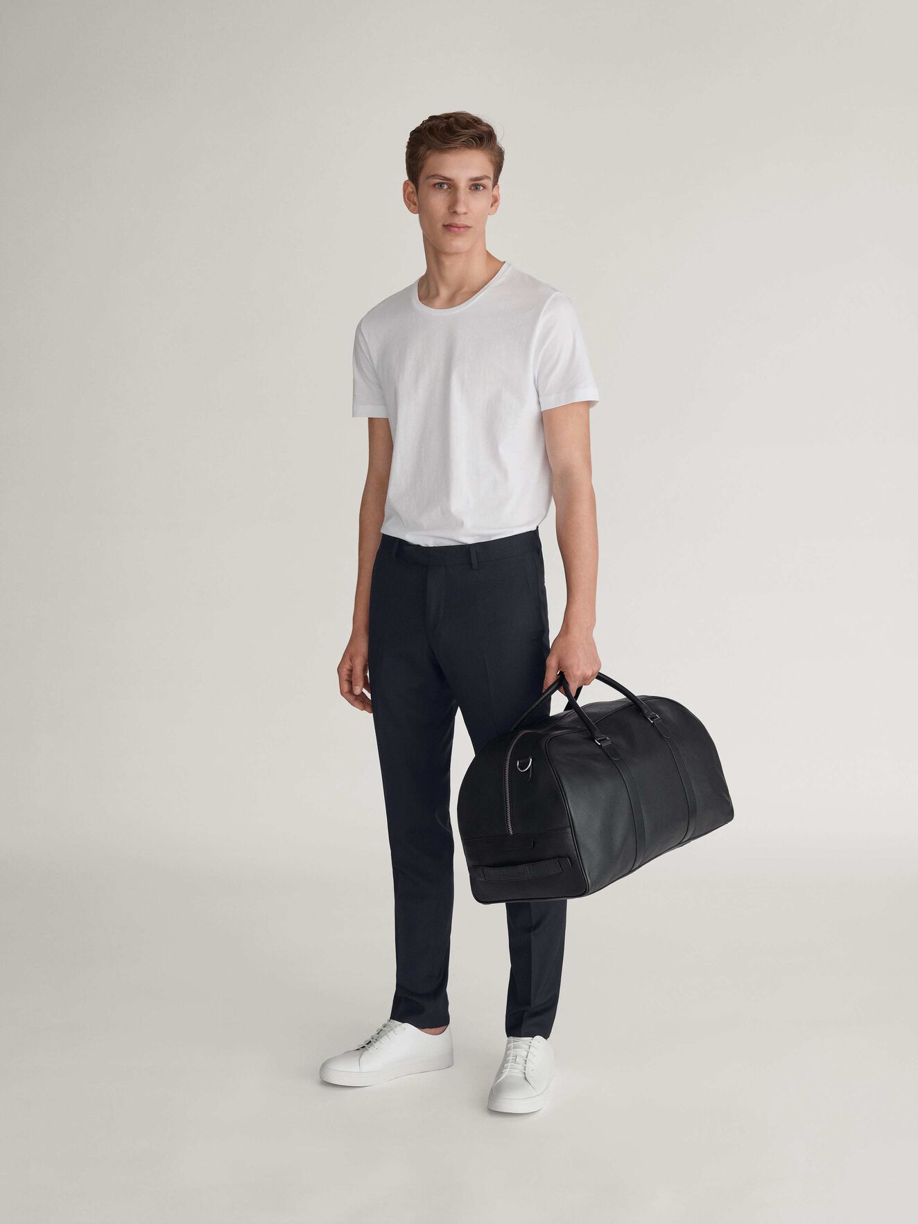 Pinchon Weekend Bag in Black from Tiger of Sweden Pinchon Weekend Bag in Black from Tiger of Sweden