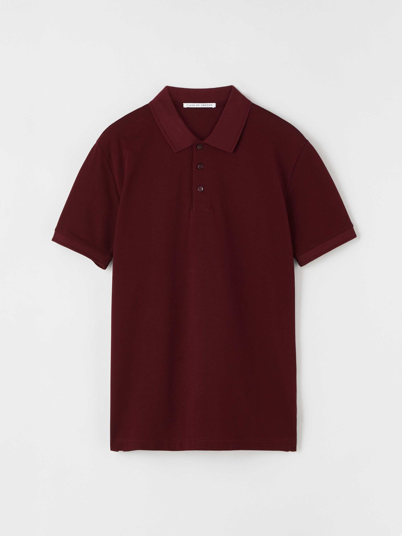 Darios Polo Shirt in Regal Red from Tiger of Sweden Darios Polo Shirt in Regal Red from Tiger of Sweden