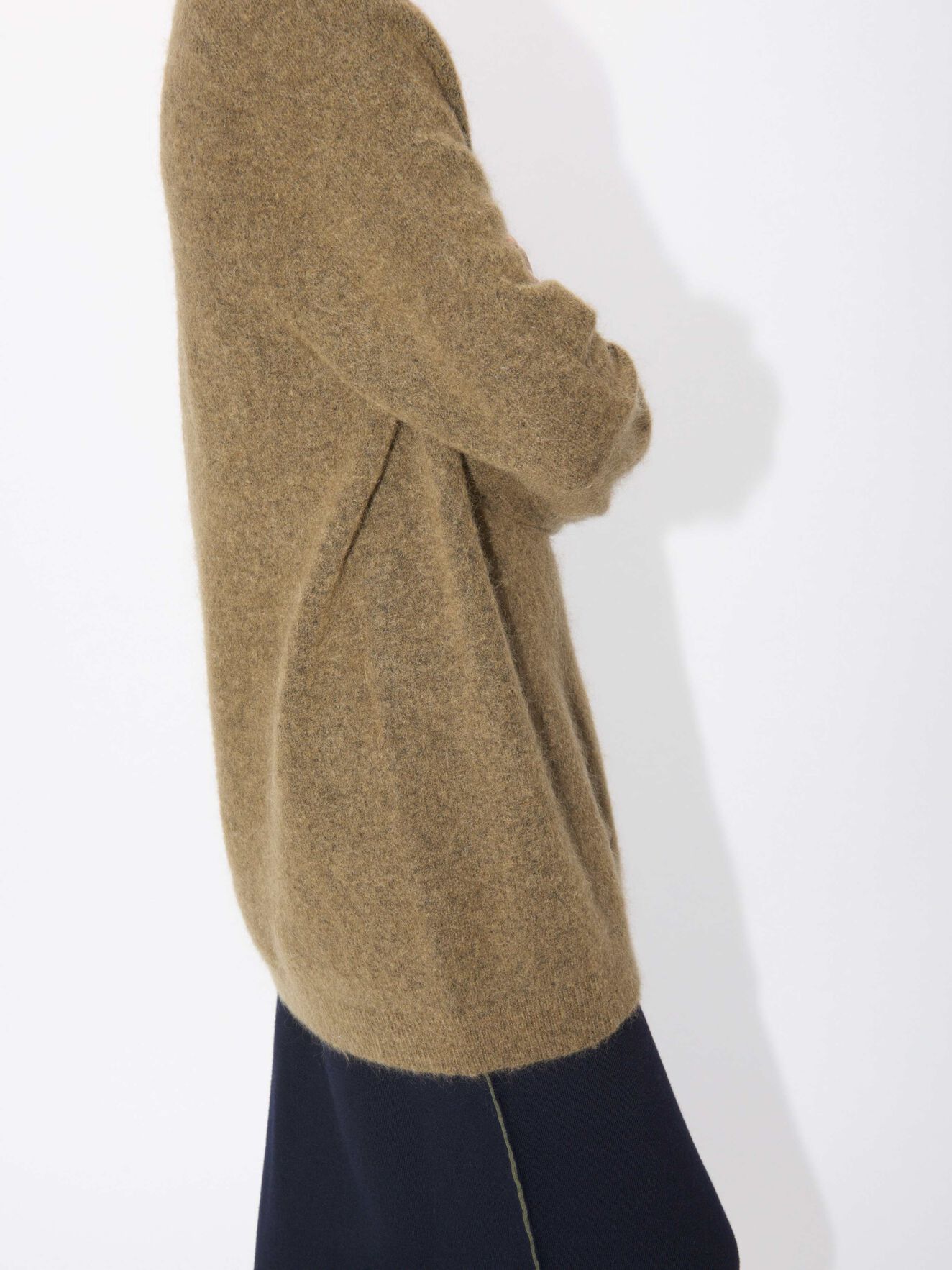 Moonflower Pullover in Nut from Tiger of Sweden Moonflower Pullover in Nut from Tiger of Sweden