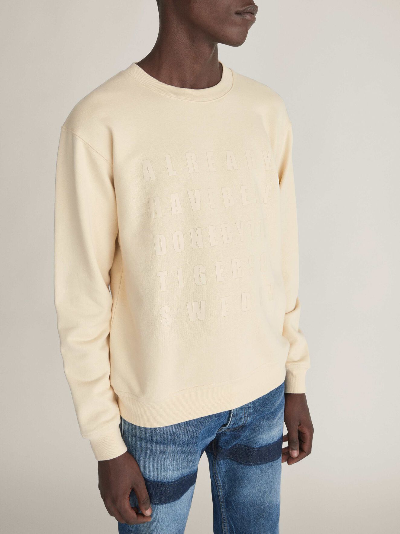 Tana Sweatshirt in Curd from Tiger of Sweden Tana Sweatshirt in Curd from Tiger of Sweden