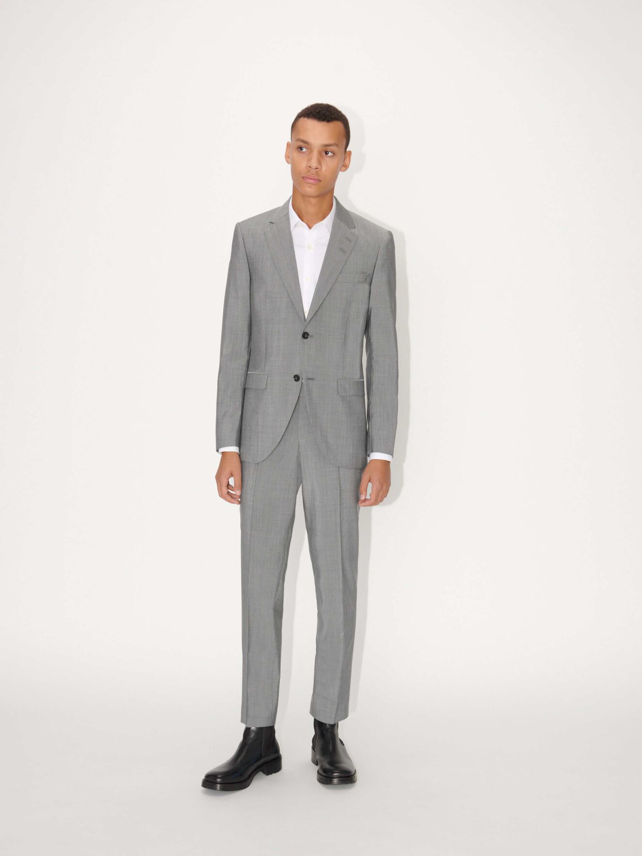 Jamonte Blazer in Light grey melange from Tiger of Sweden Jamonte Blazer in Light grey melange from Tiger of Sweden