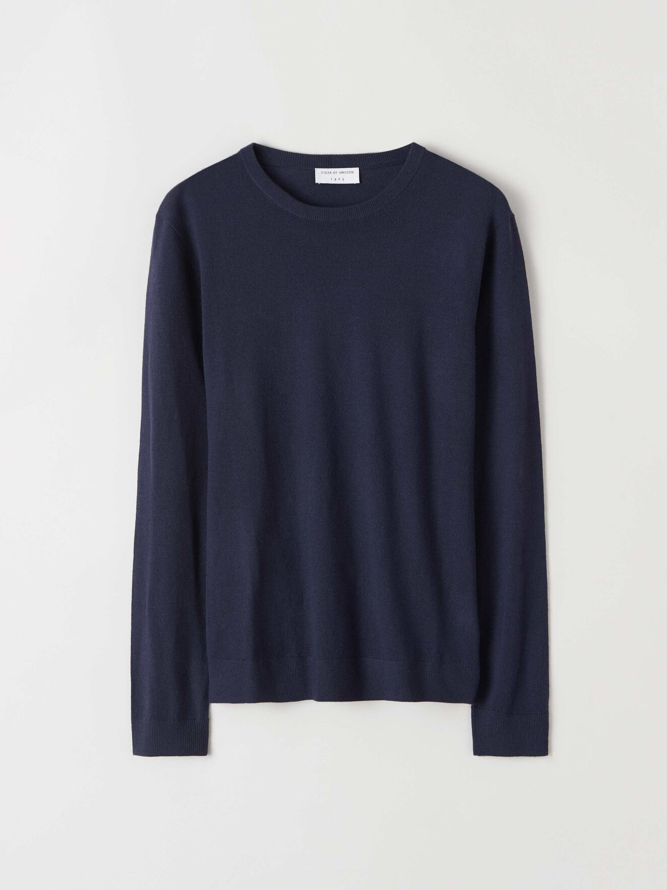 Nichols Pullover in Dark Amethyst from Tiger of Sweden Nichols Pullover in Dark Amethyst from Tiger of Sweden