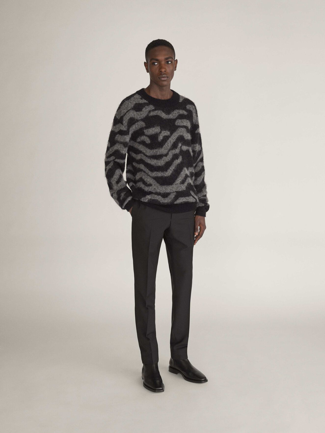 Nocks Pullover in Black from Tiger of Sweden Nocks Pullover in Black from Tiger of Sweden