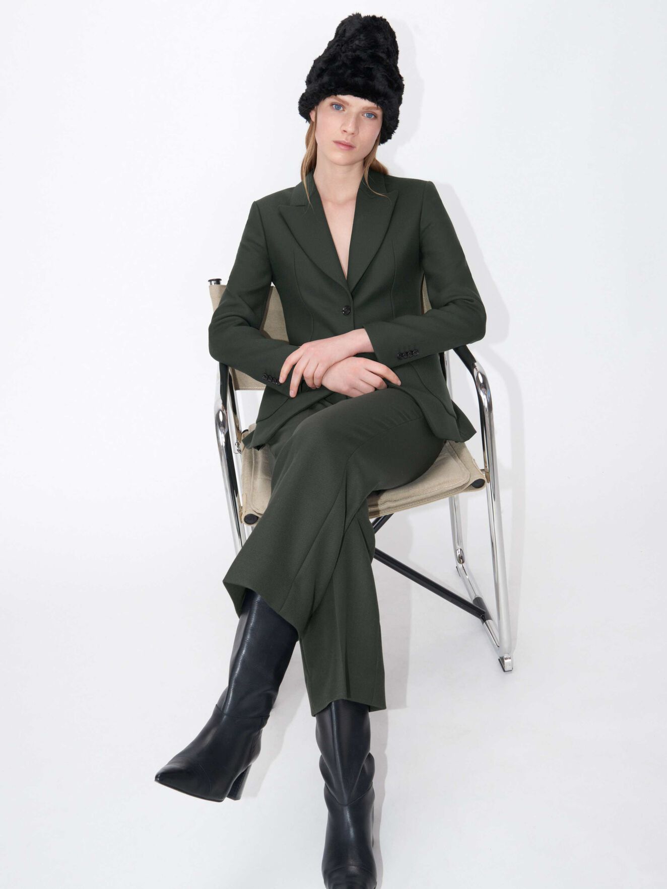 Blazing Blazer in Military from Tiger of Sweden Blazing Blazer in Military from Tiger of Sweden