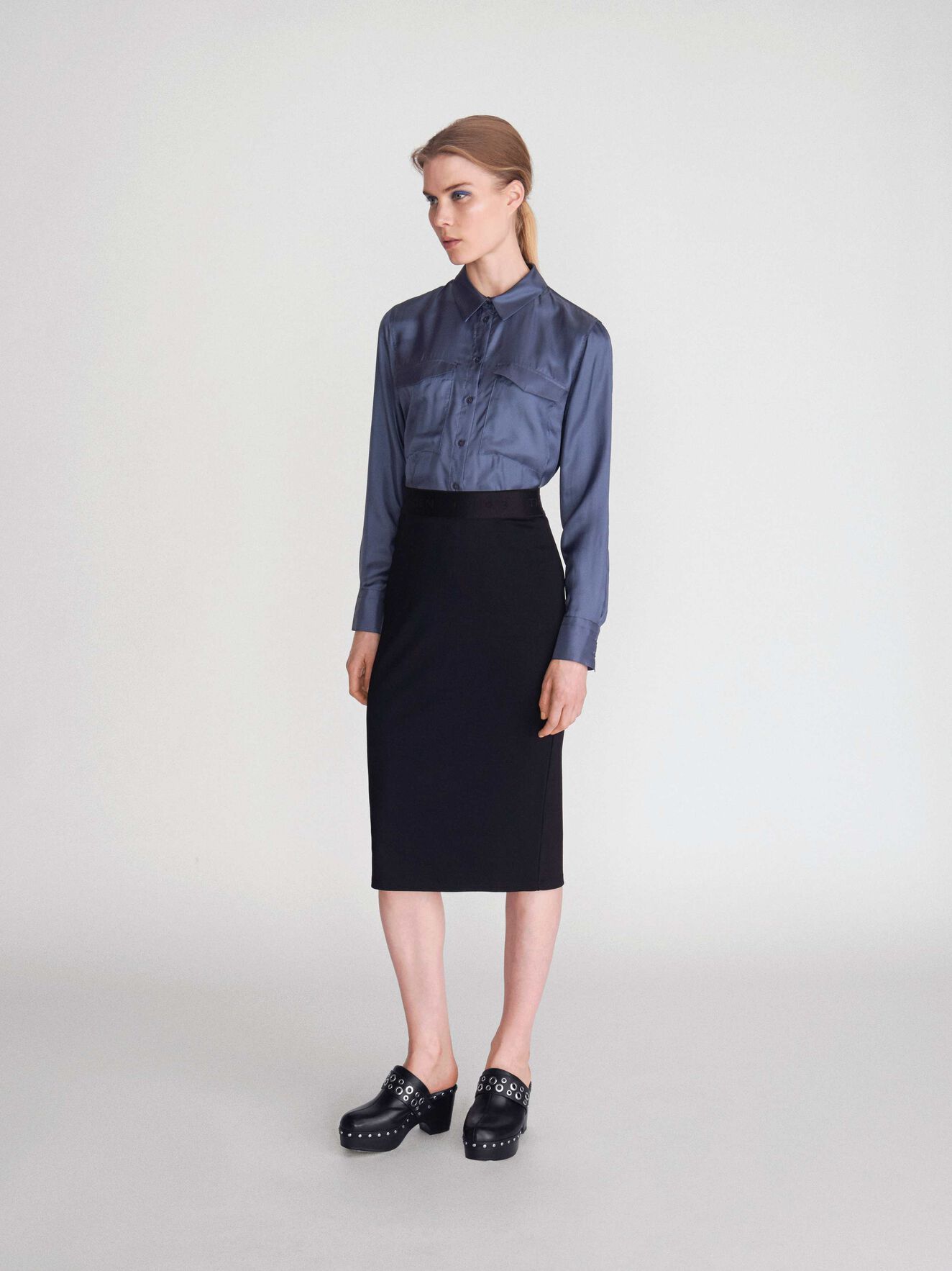 Air Bluse in Soft blue from Tiger of Sweden Air Bluse in Soft blue from Tiger of Sweden
