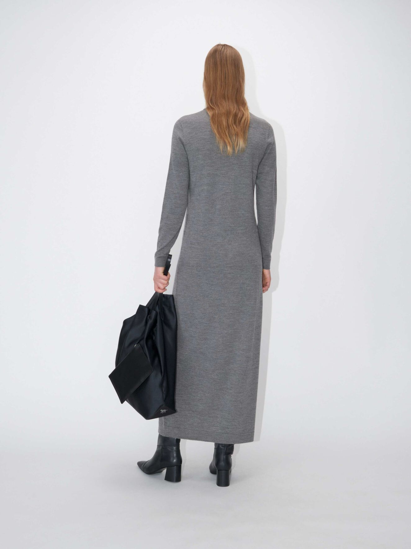 Dianella Dress in Light grey melange from Tiger of Sweden Dianella Dress in Light grey melange from Tiger of Sweden
